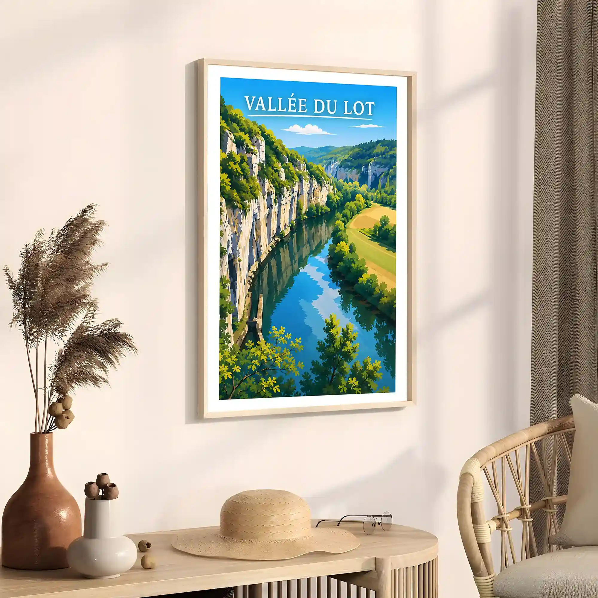 Affiche - Vallée du Lot - Image 3
