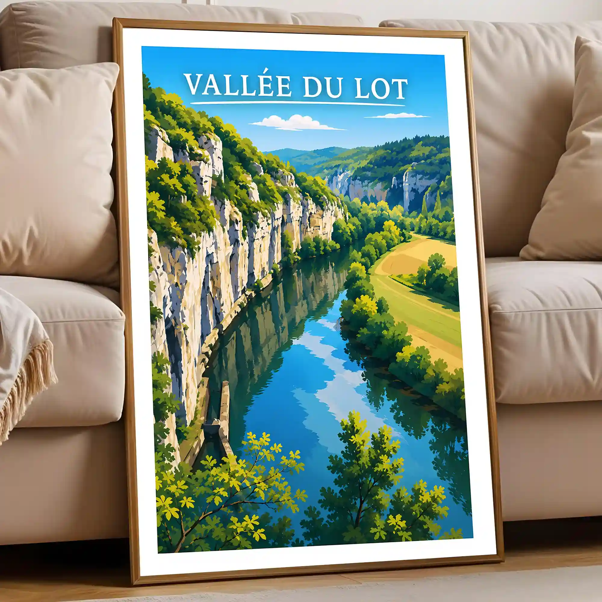 Affiche - Vallée du Lot - Image 5
