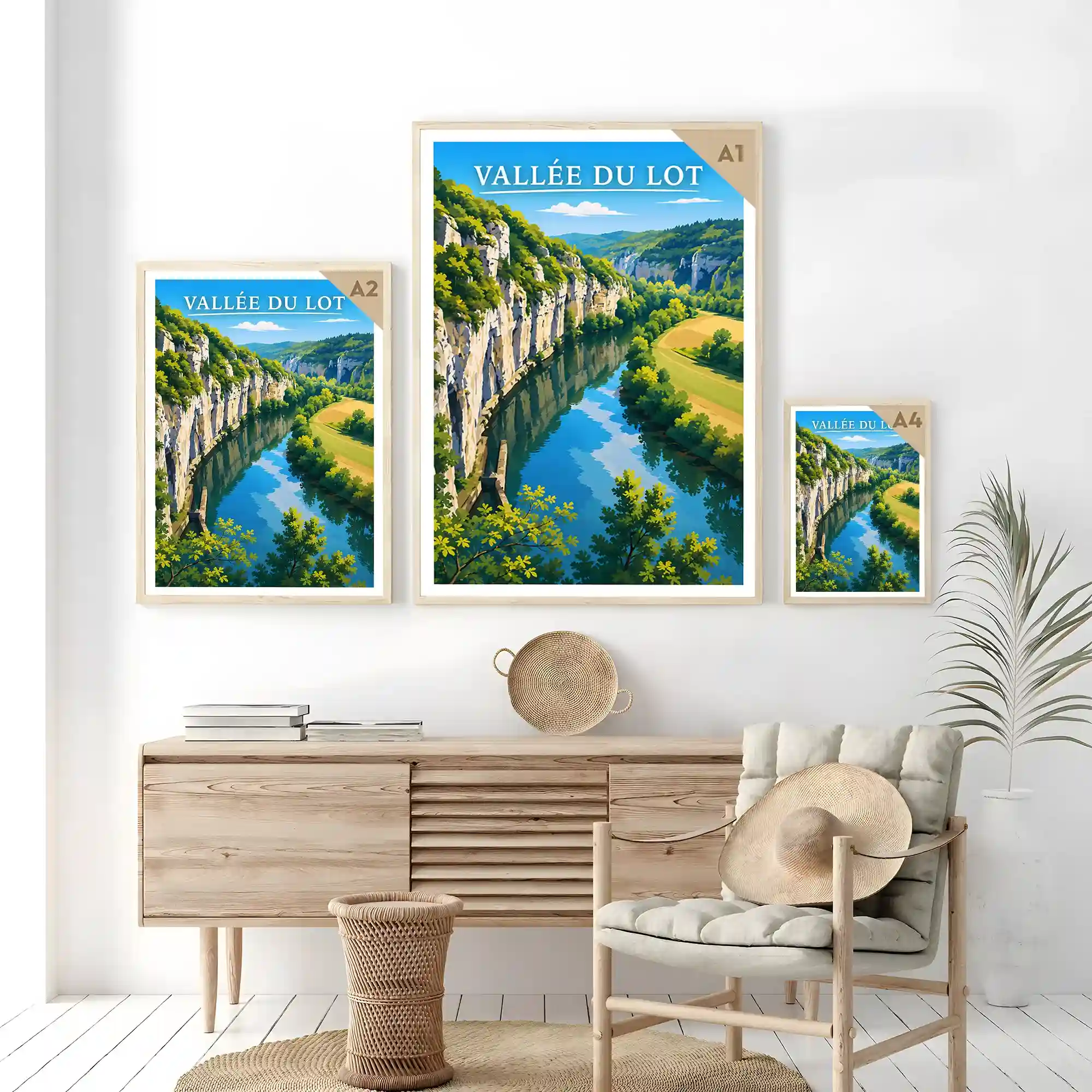 Affiche - Vallée du Lot - Image 7