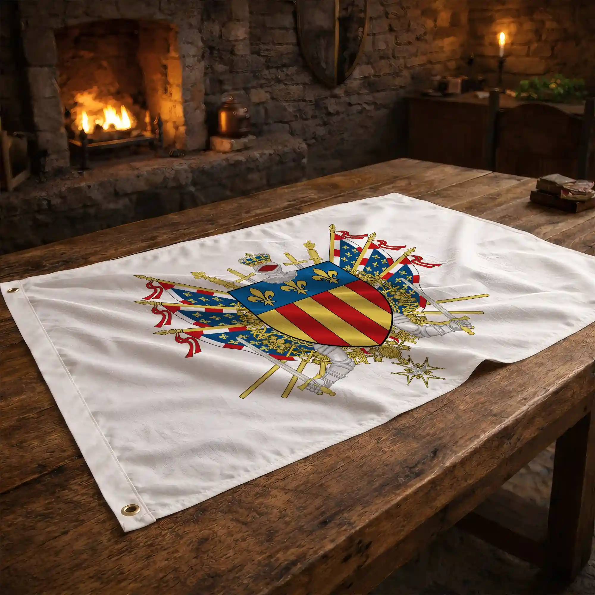 Drapeau - Blason d'Amboise - Image 2