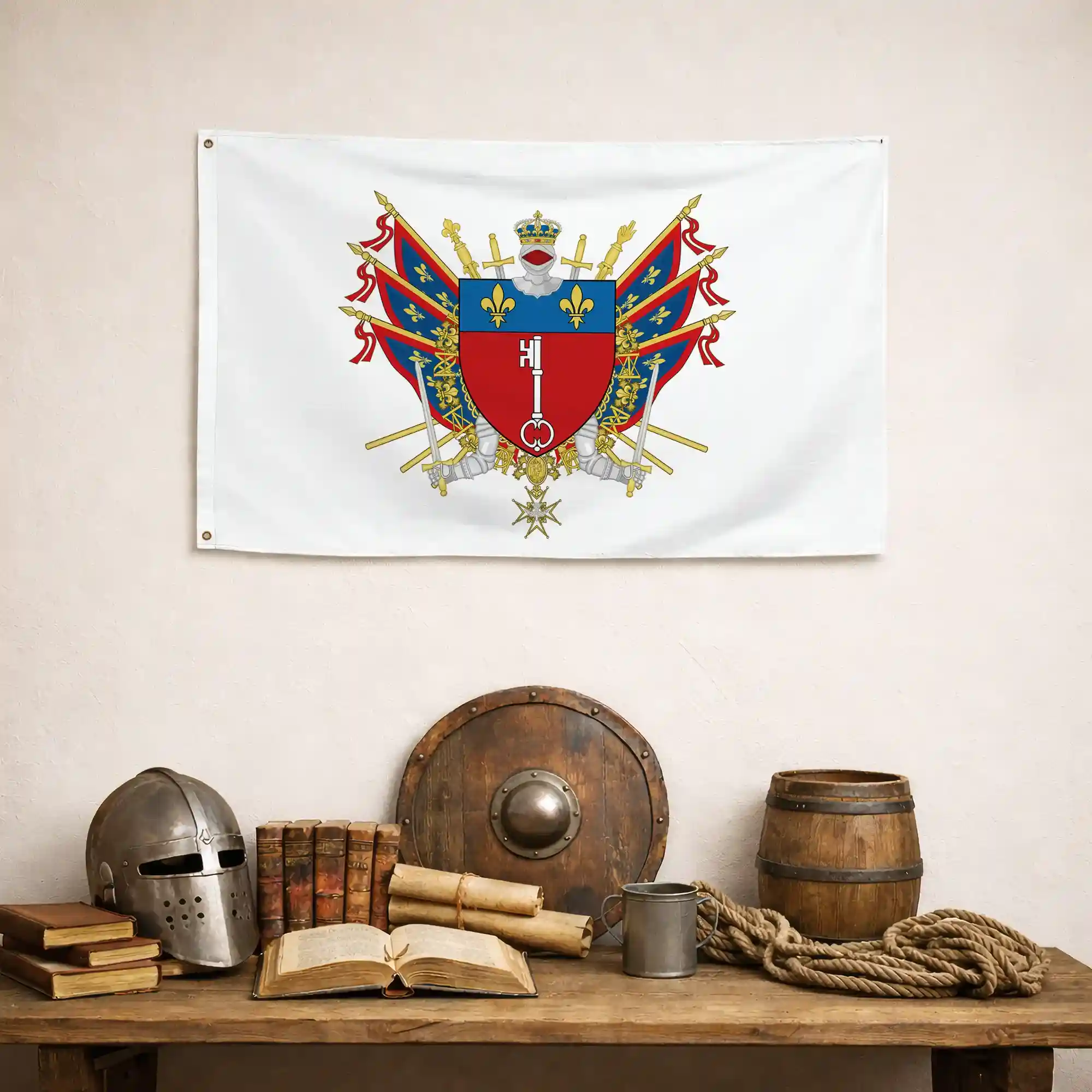 Drapeau - Blason d'Angers - Image 5