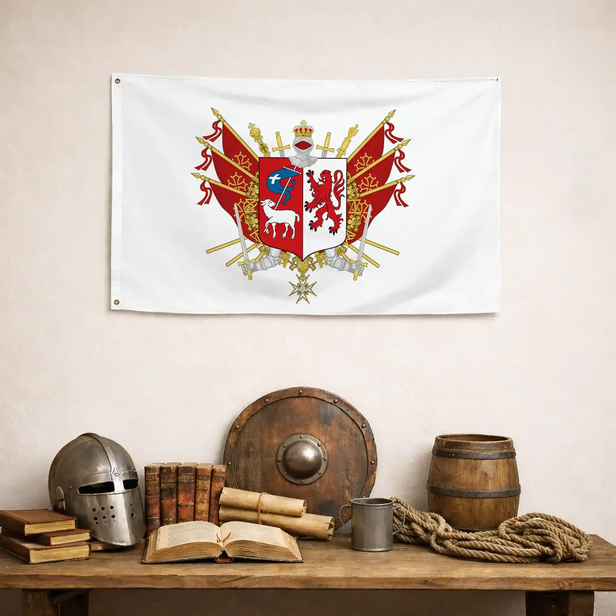 Drapeau - Blason d'Auch - Image 4