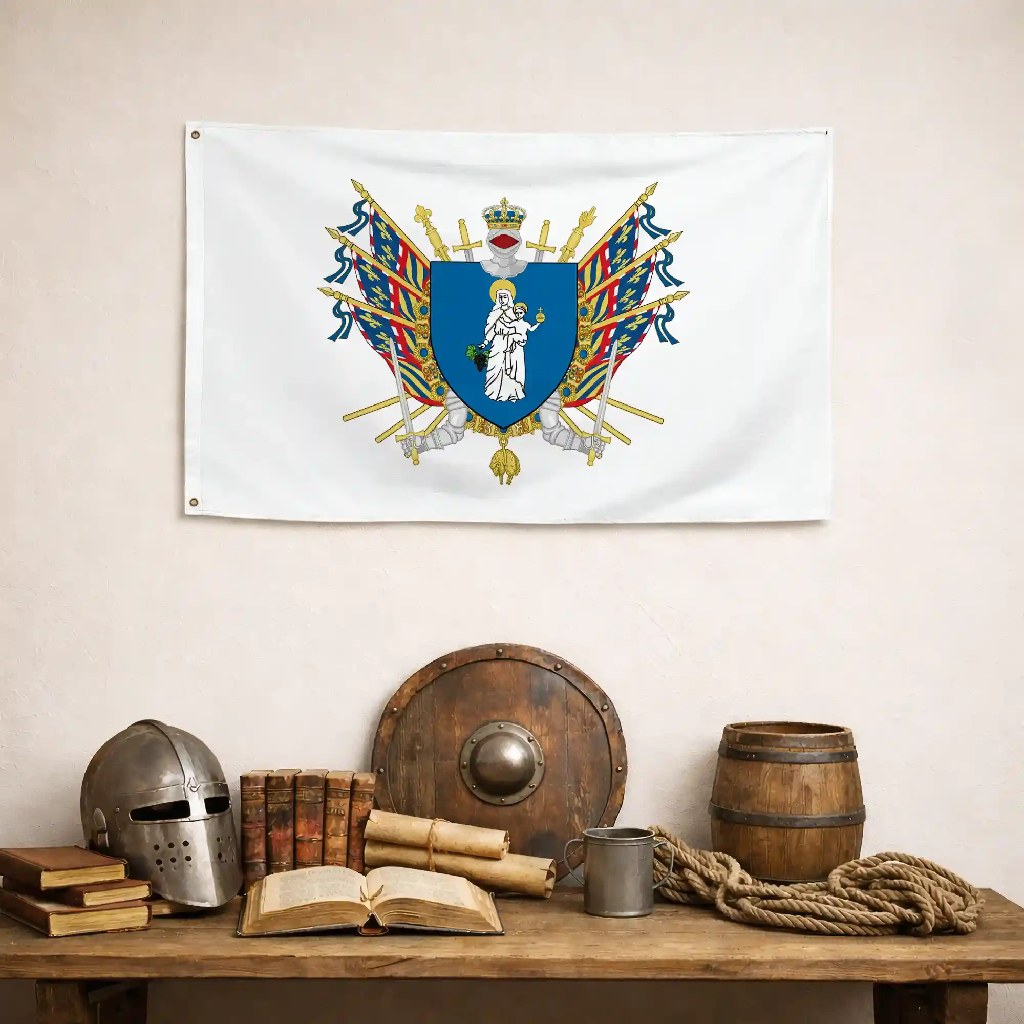 Drapeau - Blason de Beaune - Image 4