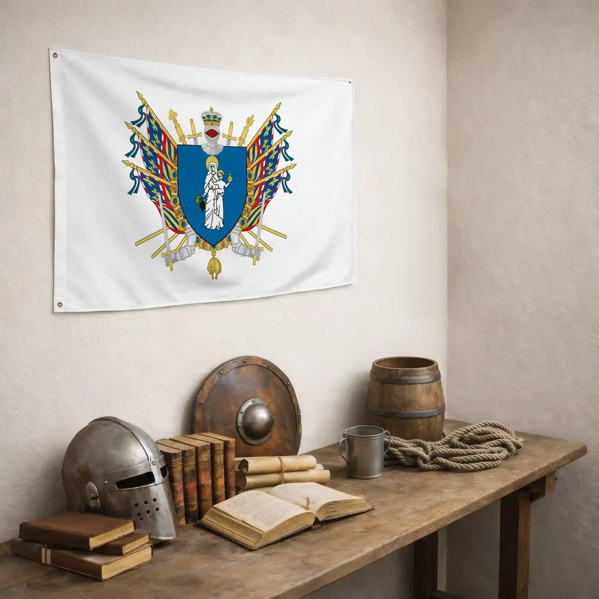 Drapeau - Blason de Beaune - Image 5