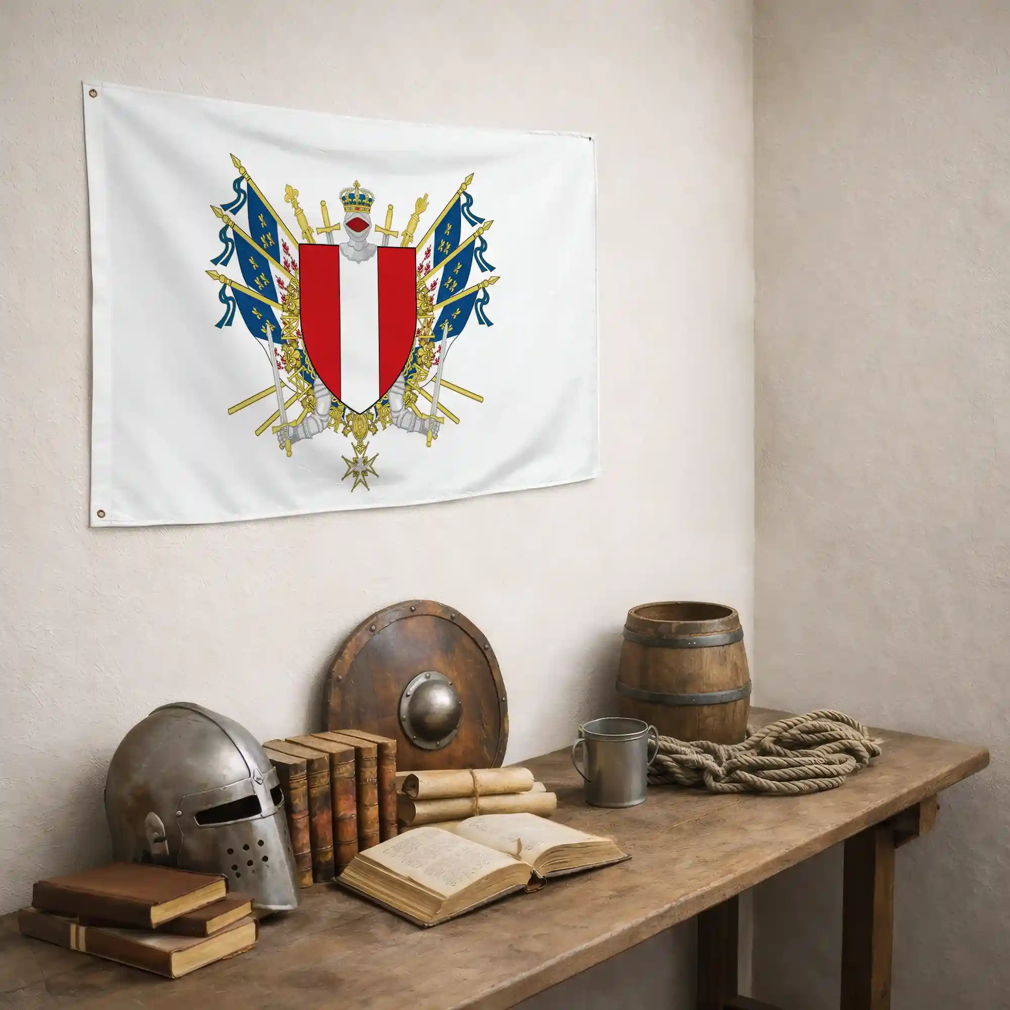 Drapeau - Blason de Beauvais - Image 5