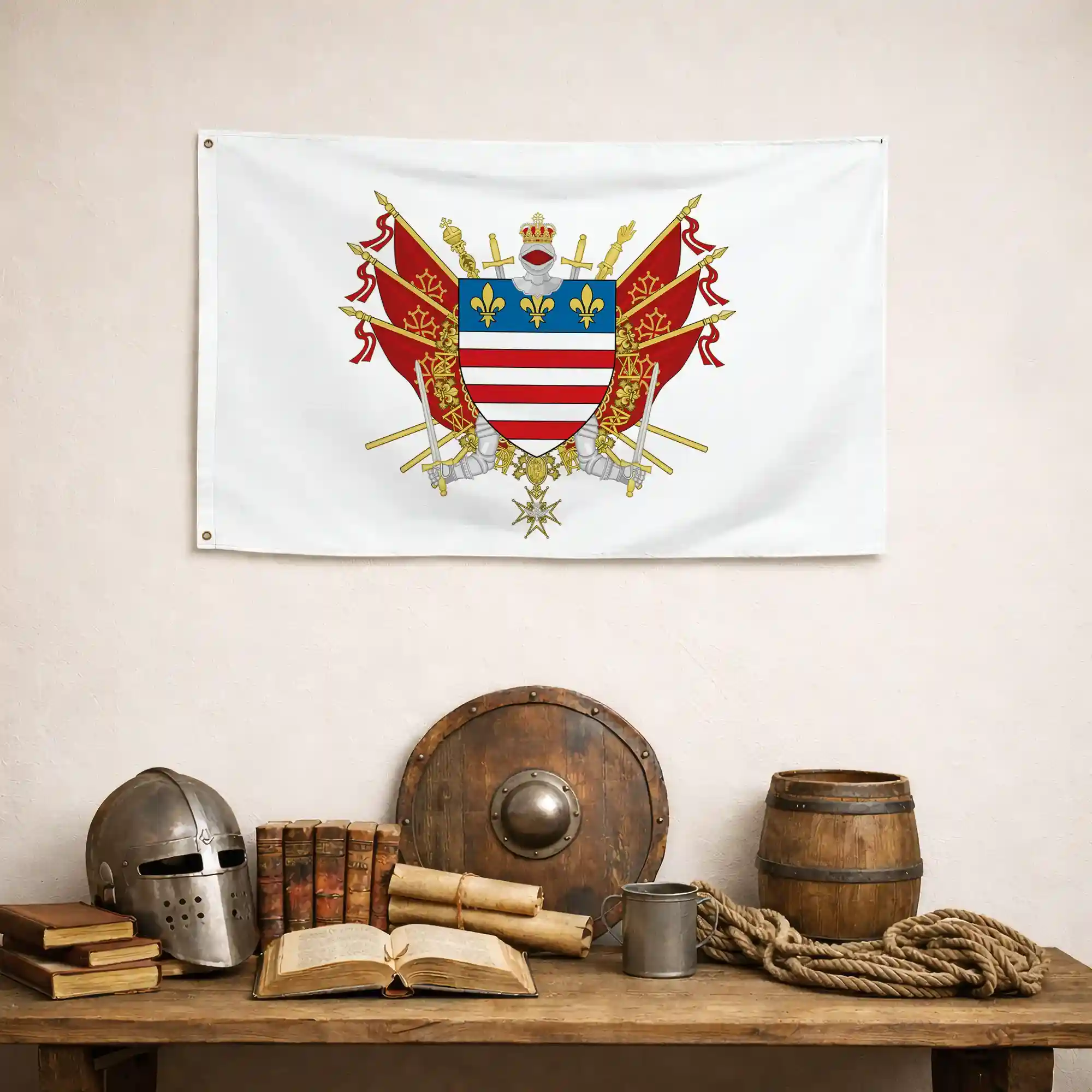 Drapeau - Blason de Béziers - Image 4