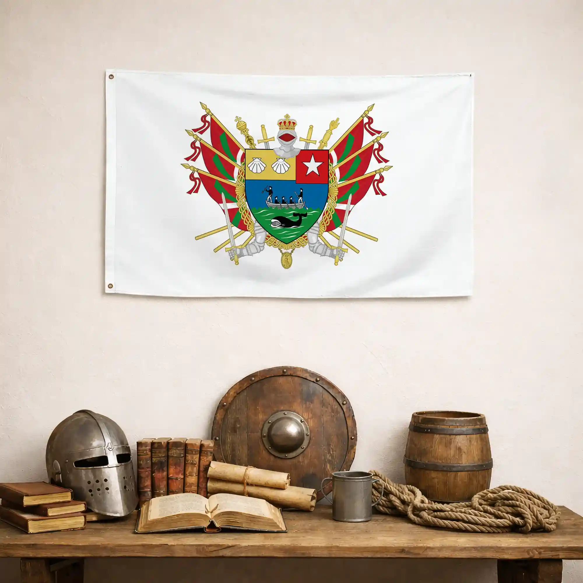 Drapeau - Blason de Biarritz - Image 4