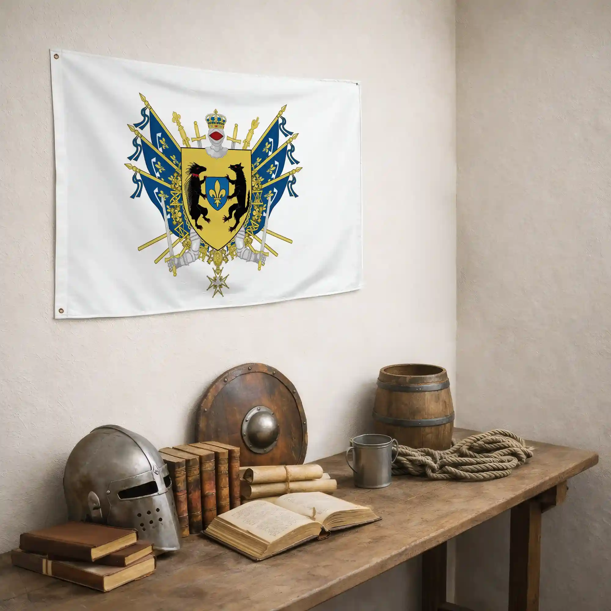 Drapeau - Blason de Blois - Image 5