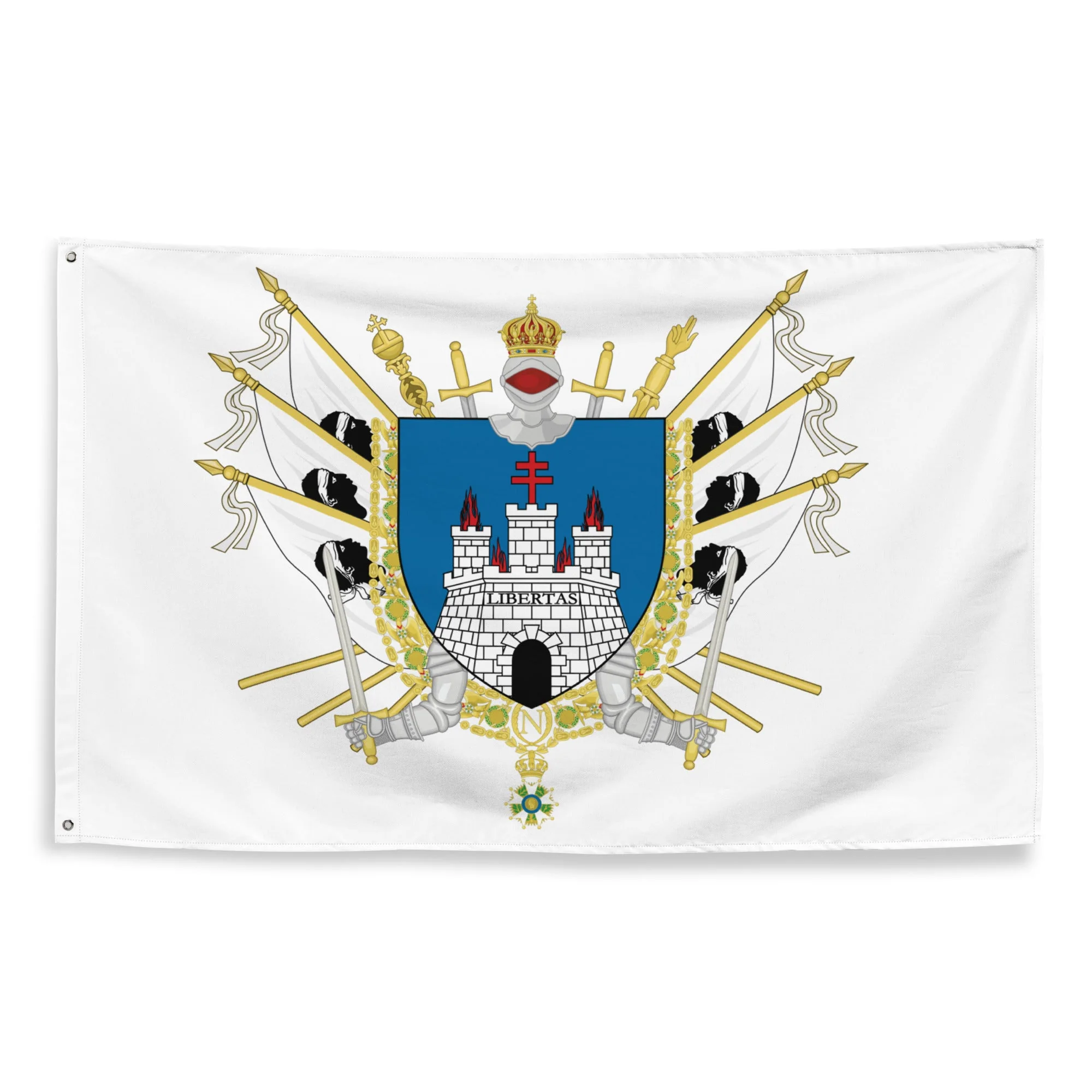 Drapeau - Blason de Bonifacio
