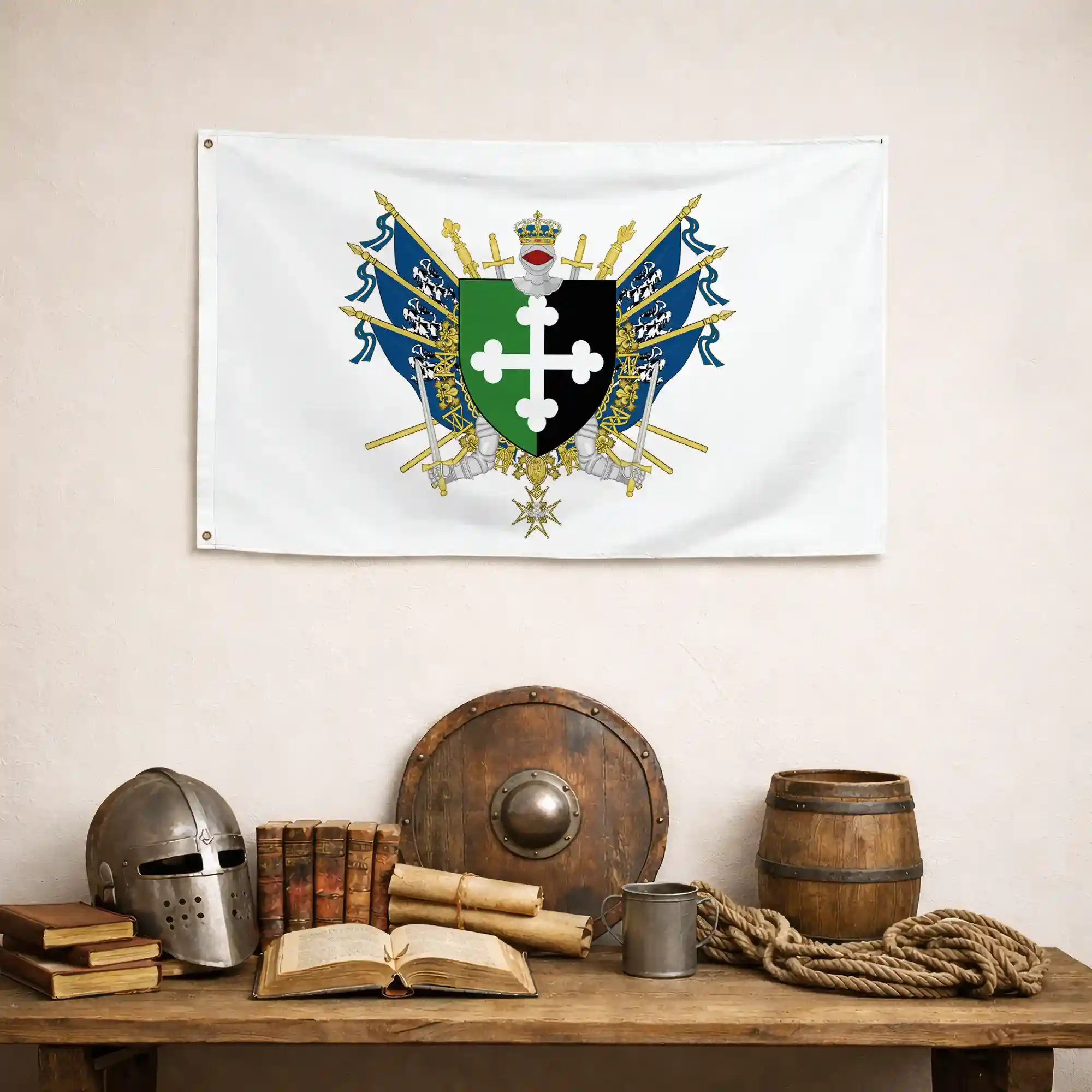 Drapeau - Blason de Bourg-en-Bresse - Image 4