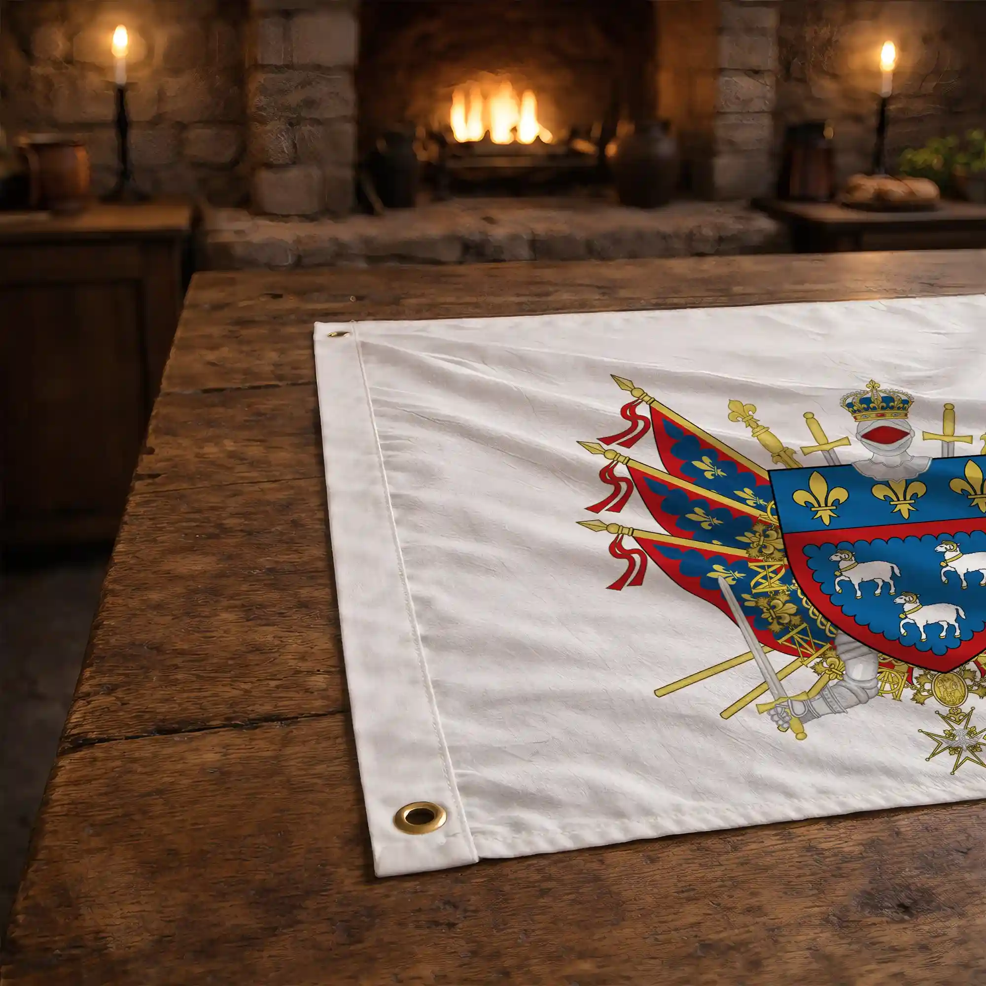 Drapeau - Blason de Bourges - Image 3