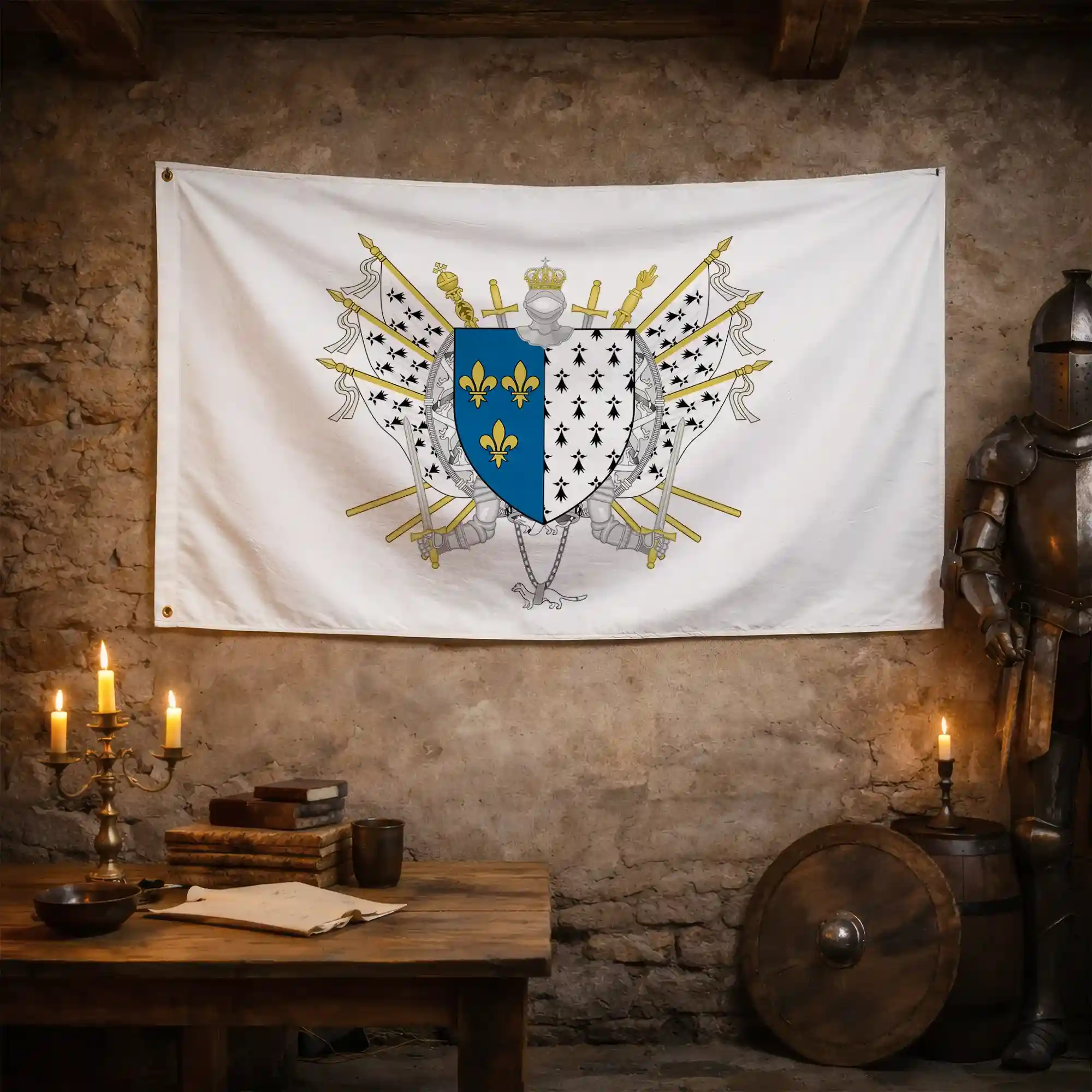 Drapeau - Blason de Brest - Image 3
