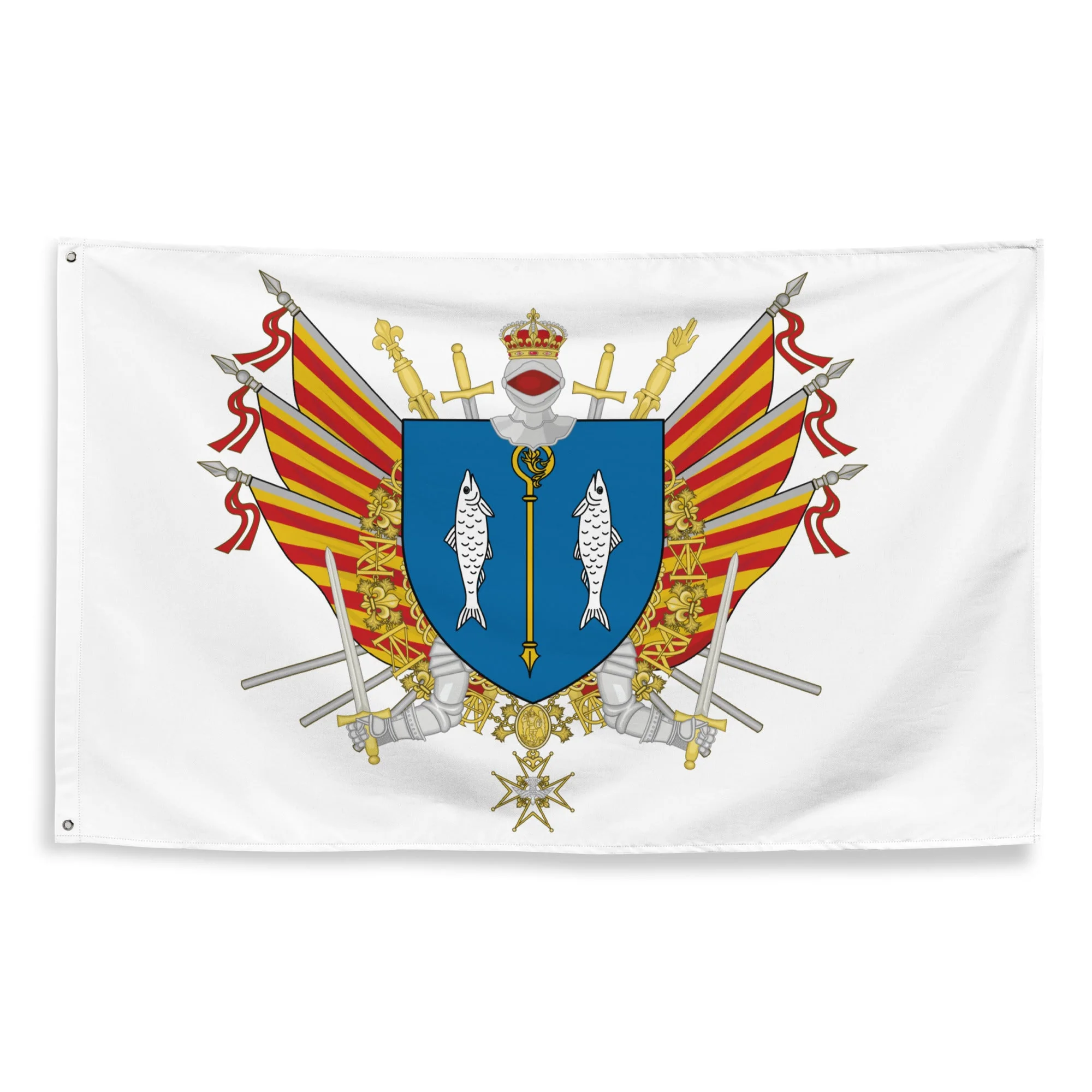 Drapeau - Blason de Cassis