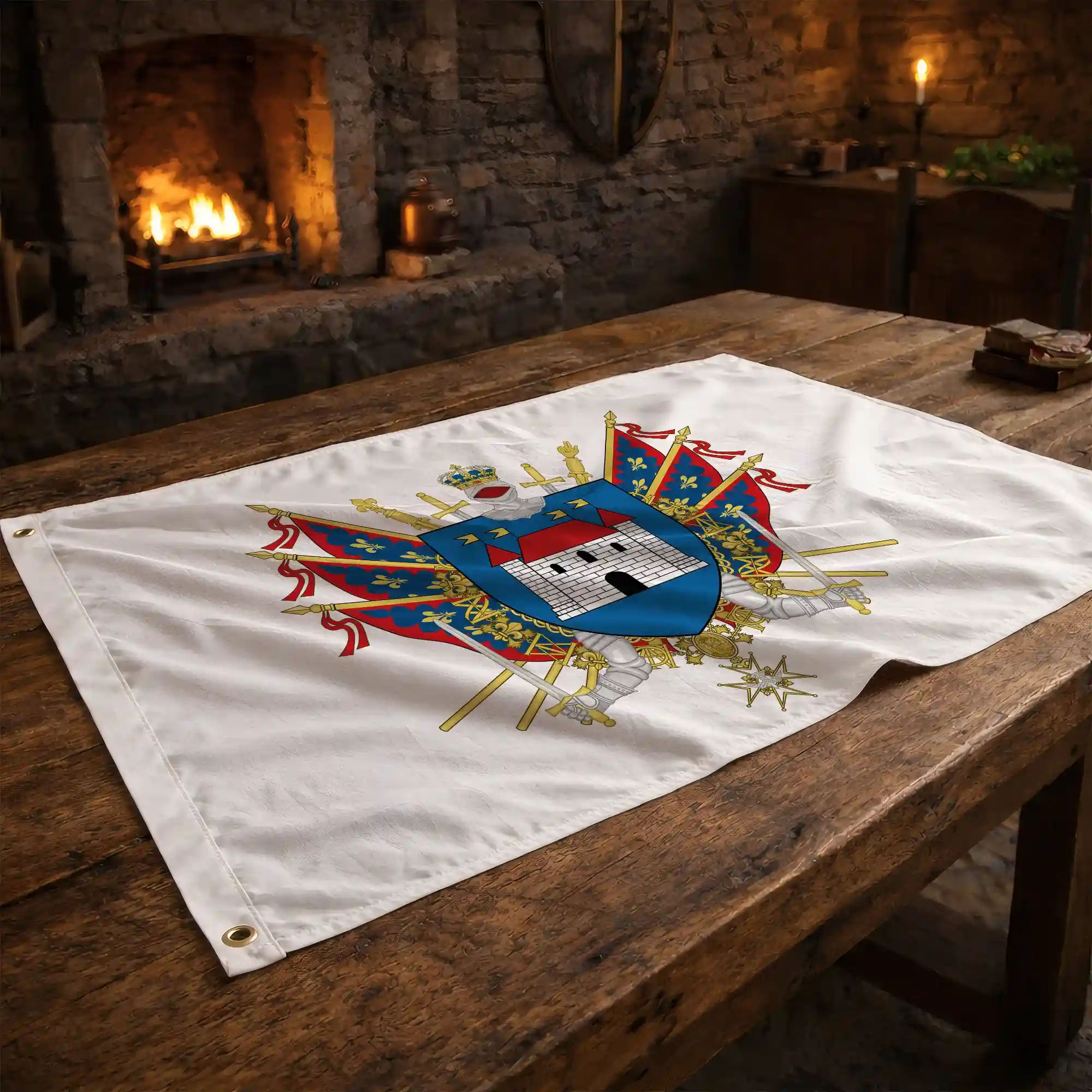 Drapeau - Blason de Châteauroux - Image 2