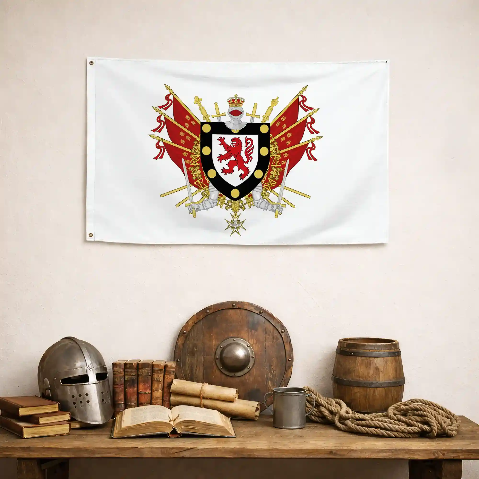 Drapeau - Blason de Châtellerault - Image 4