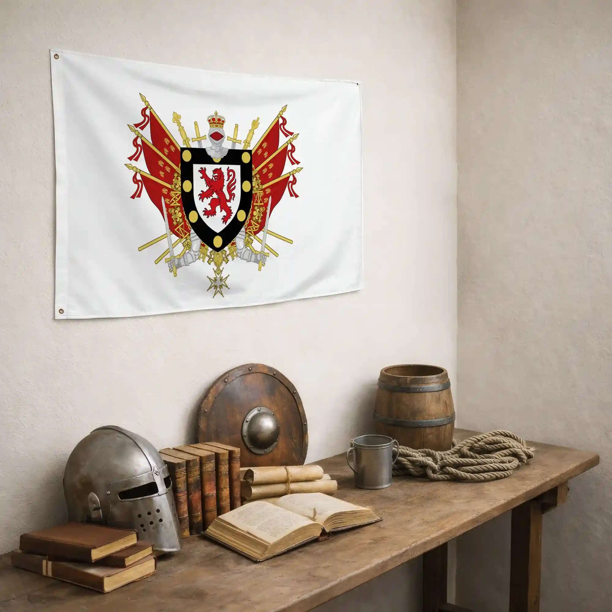Drapeau - Blason de Châtellerault - Image 5