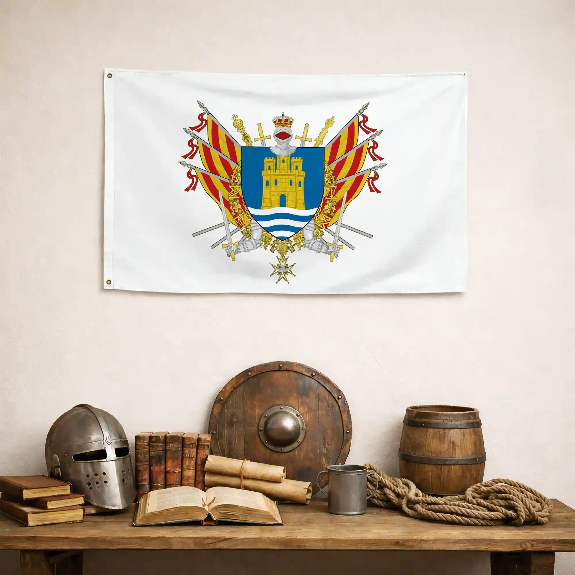 Drapeau - Blason de Collioure - Image 4