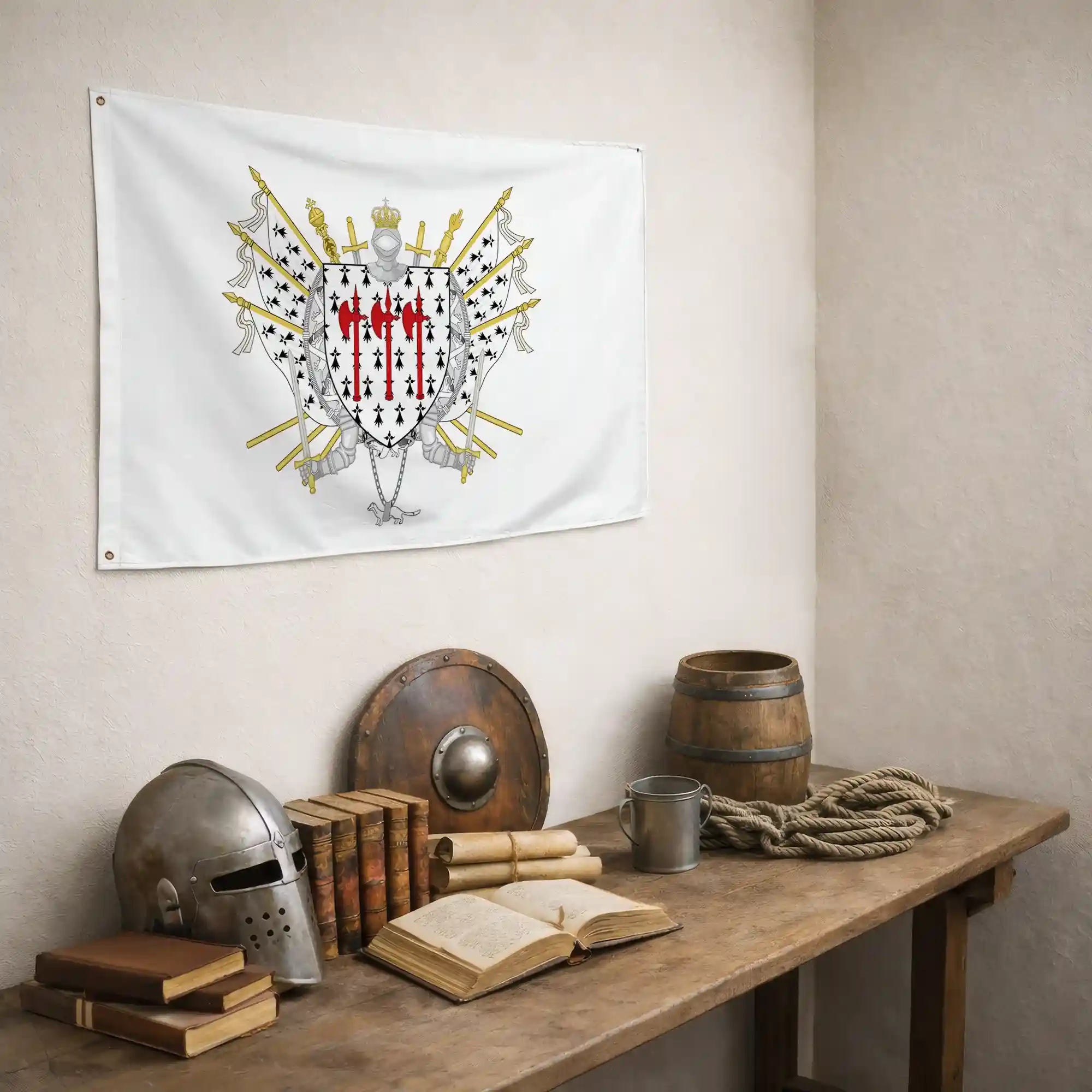 Drapeau - Blason de Concarneau - Image 5