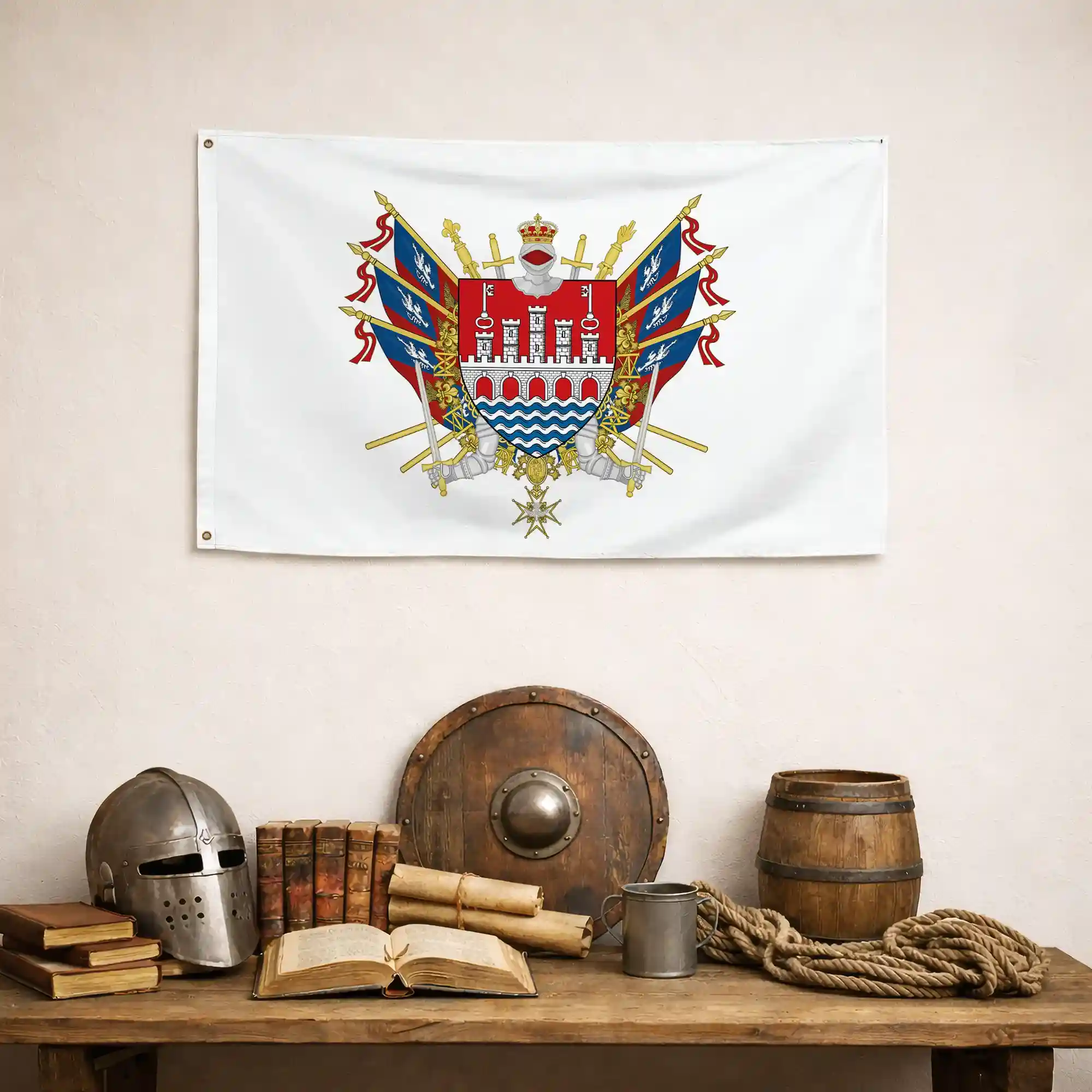 Drapeau - Blason de Condom - Image 4