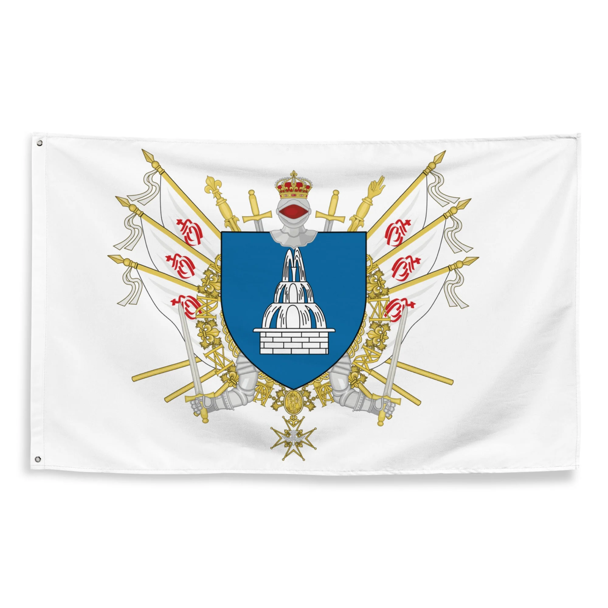 Drapeau - Blason de Fontenay-le-Comte