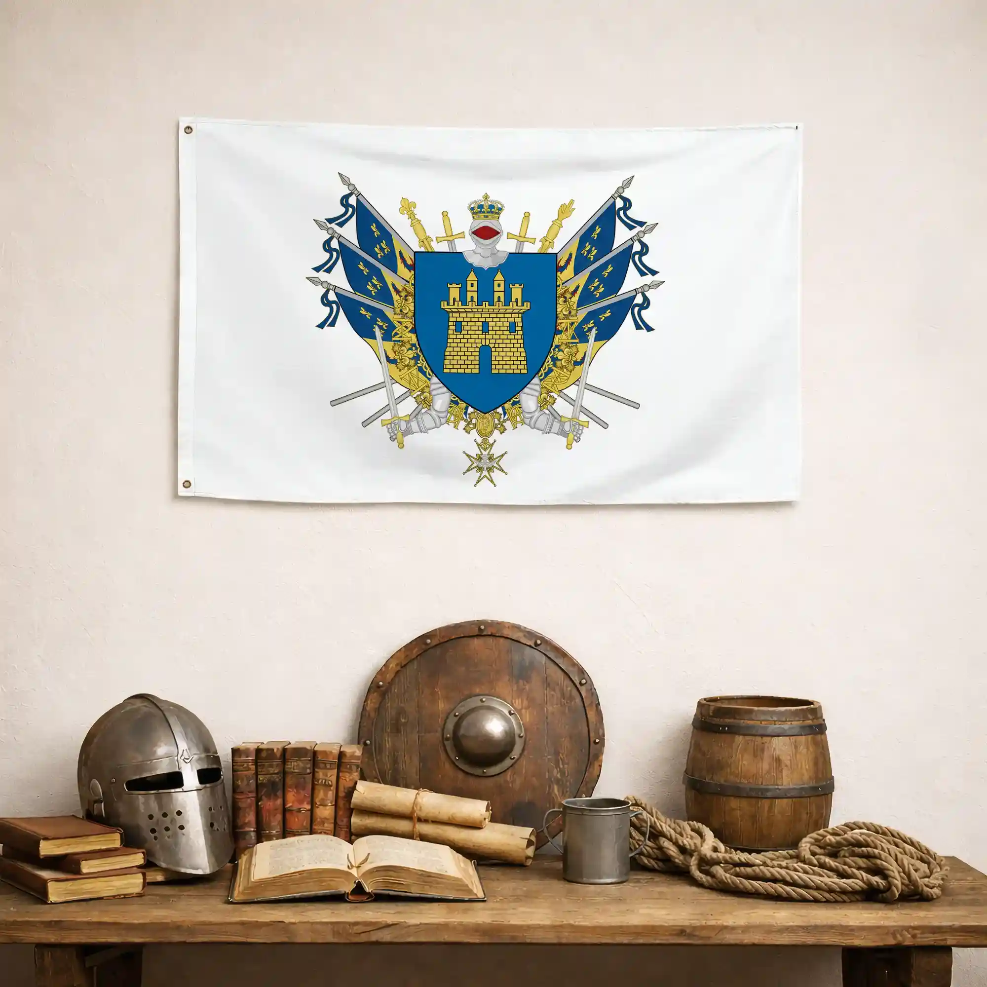 Drapeau - Blason de Gap - Image 4