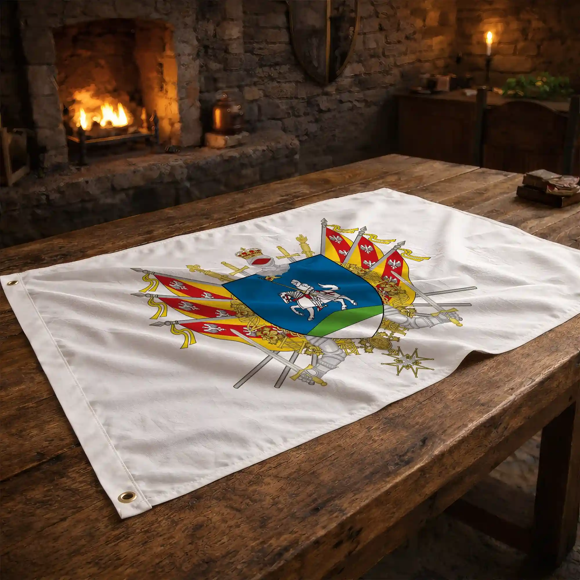 Drapeau - Blason de Gérardmer - Image 2