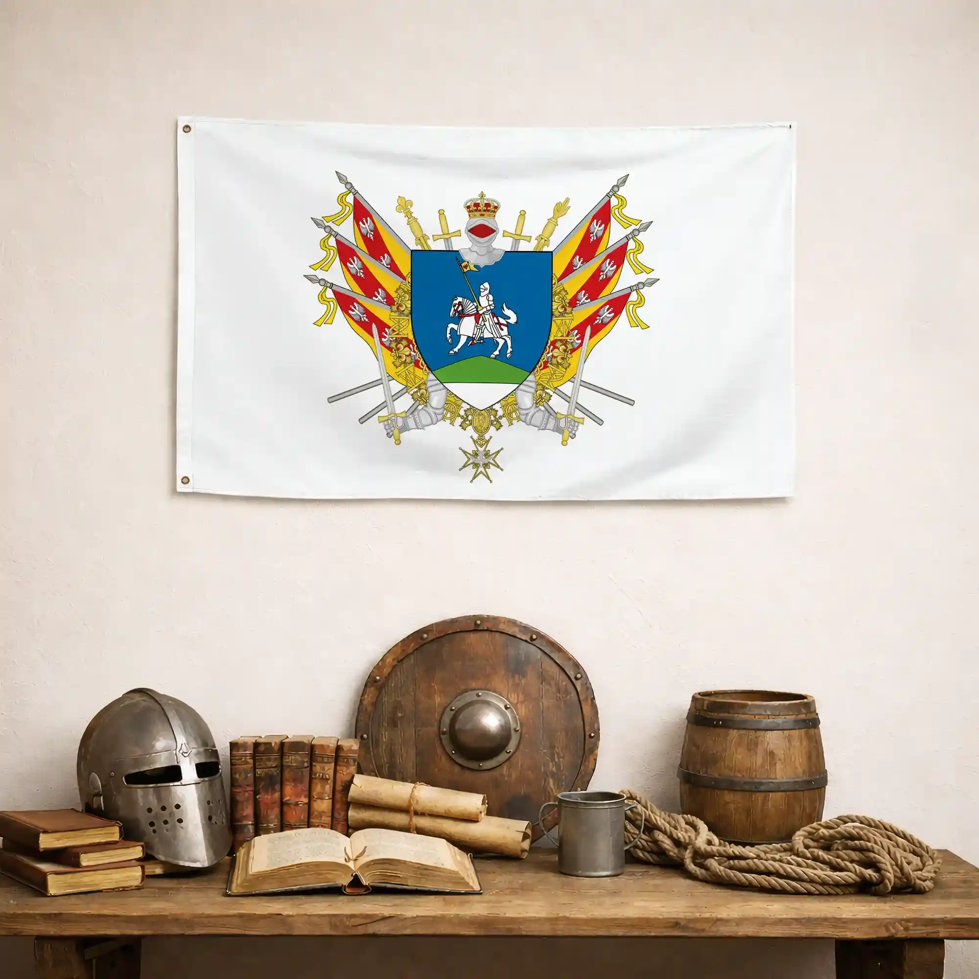 Drapeau - Blason de Gérardmer - Image 4