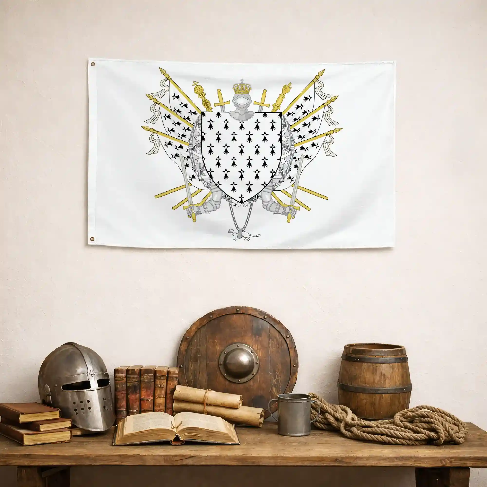 Drapeau - Blason de la Bretagne - Image 5