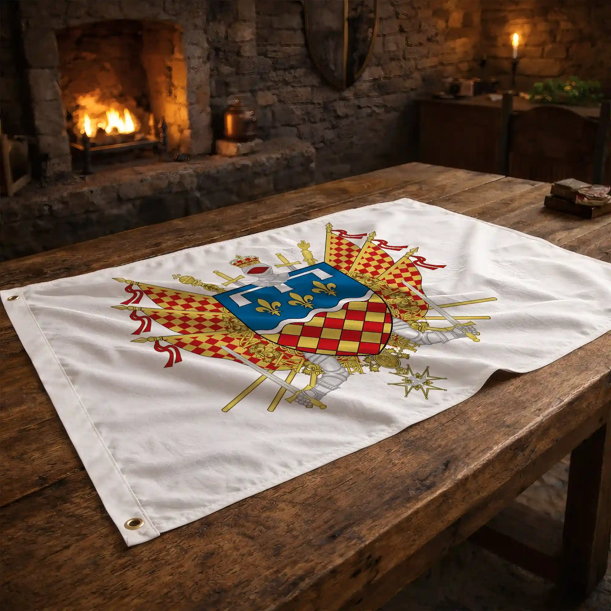 Drapeau - Blason de la Charente (16) - Image 2