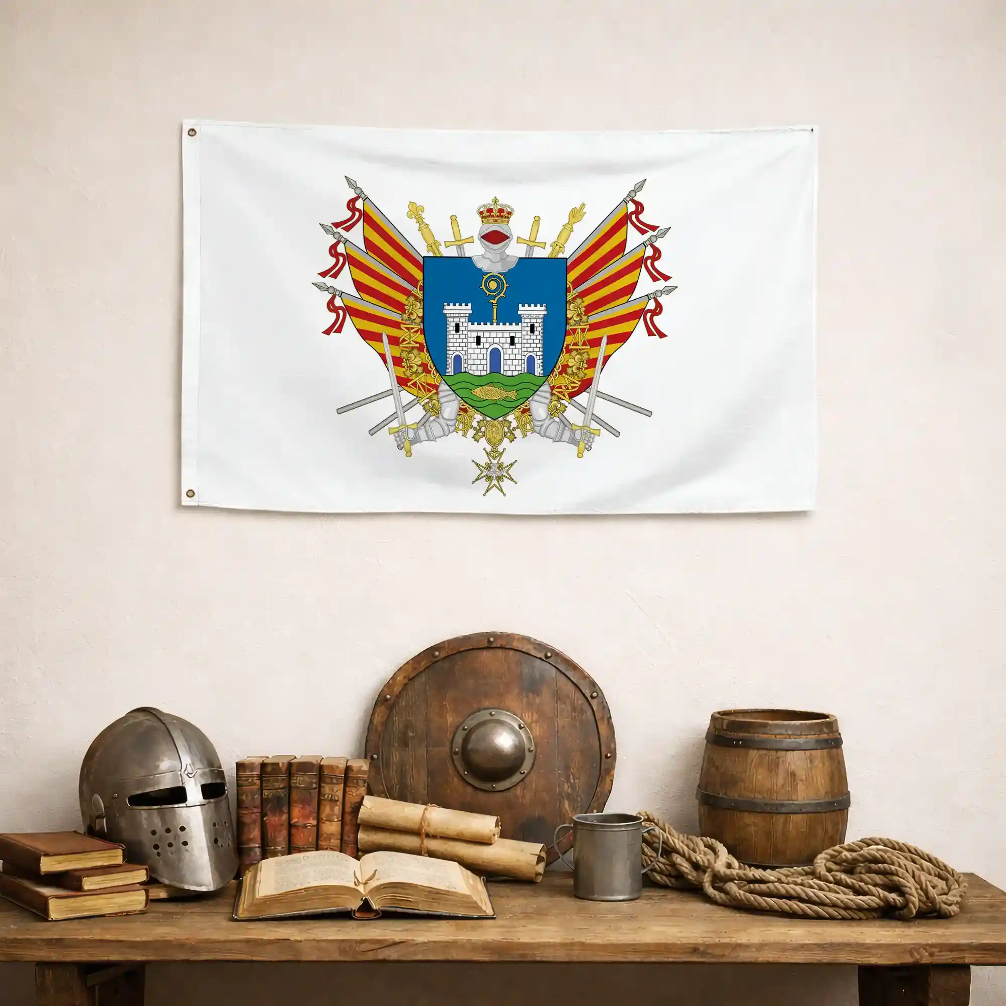 Drapeau - Blason de La Ciotat - Image 4