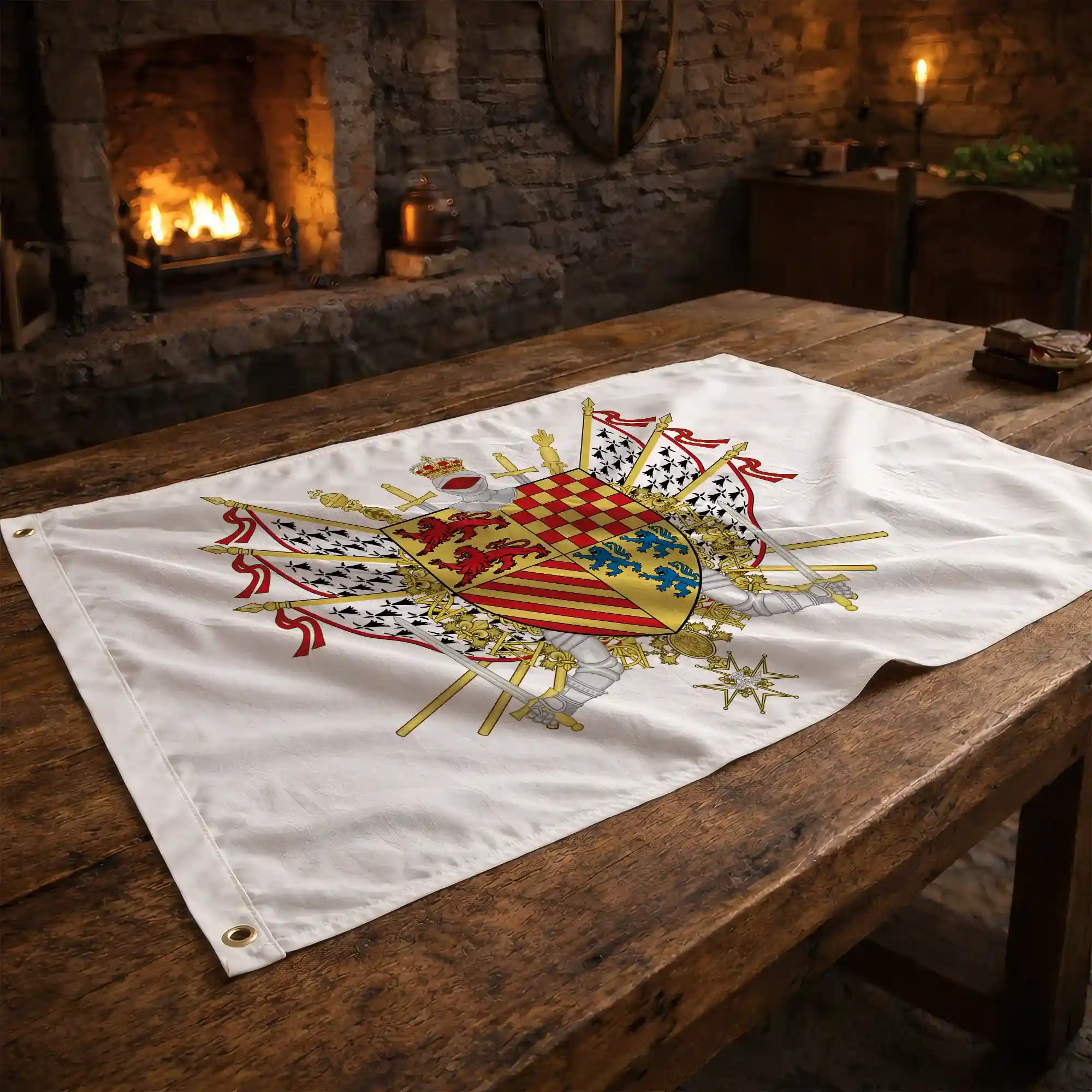 Drapeau - Blason de la Corrèze (19) - Image 2