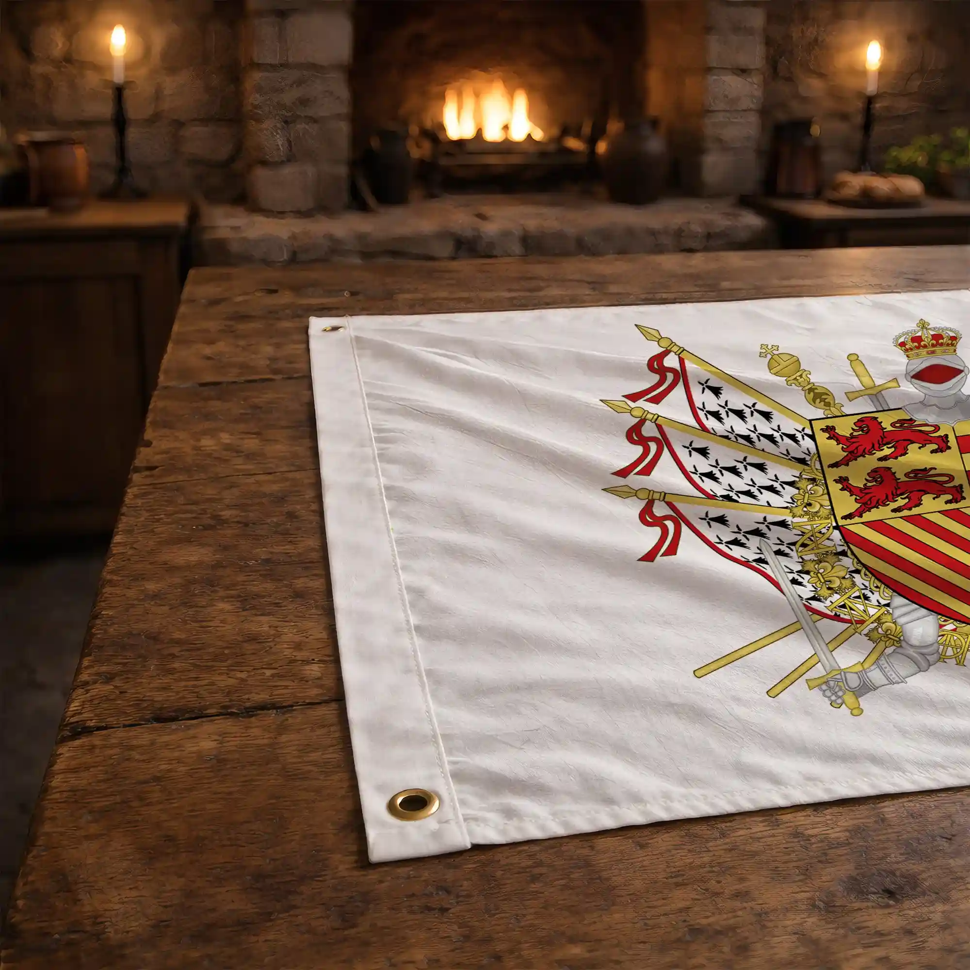 Drapeau - Blason de la Corrèze (19) - Image 4