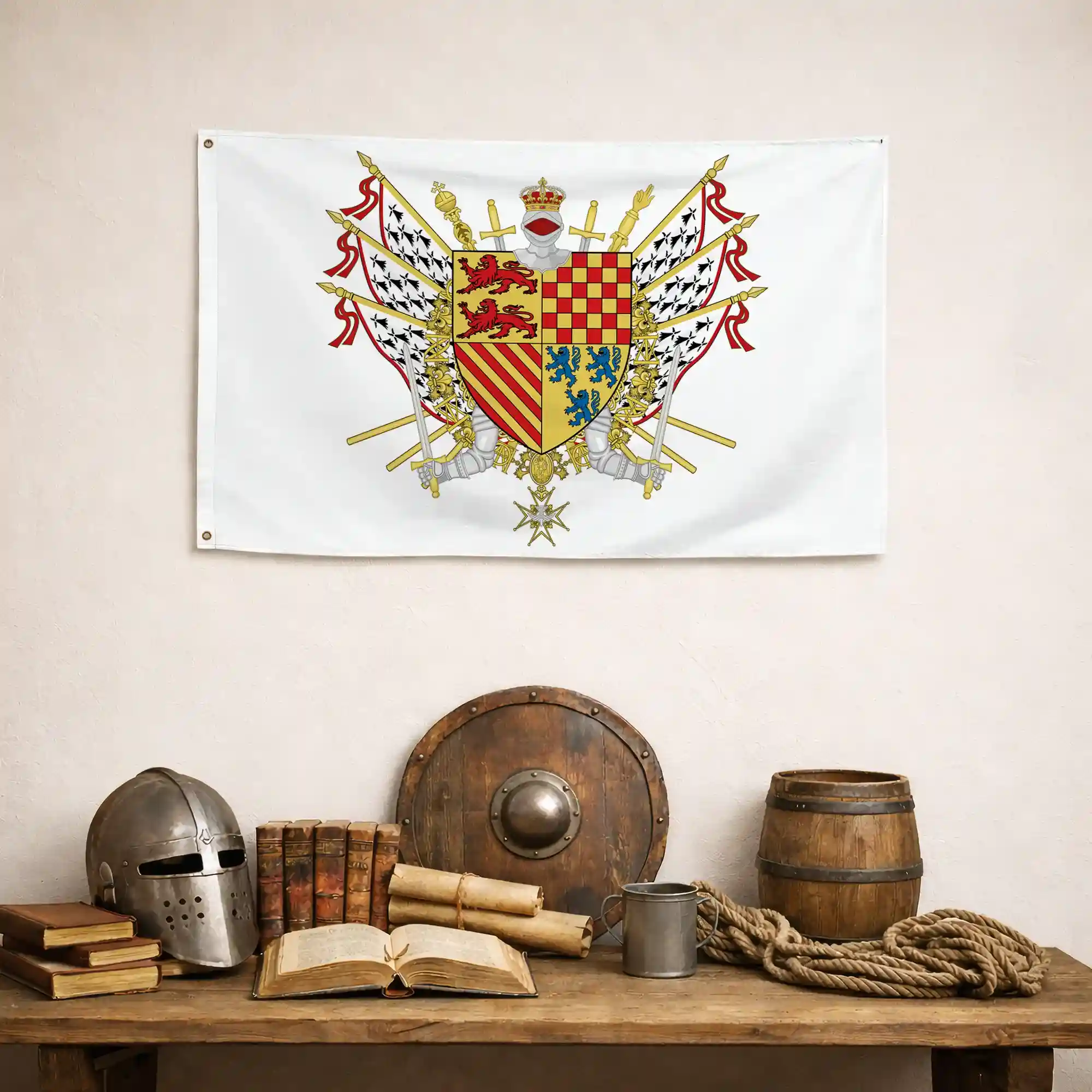 Drapeau - Blason de la Corrèze (19) - Image 5