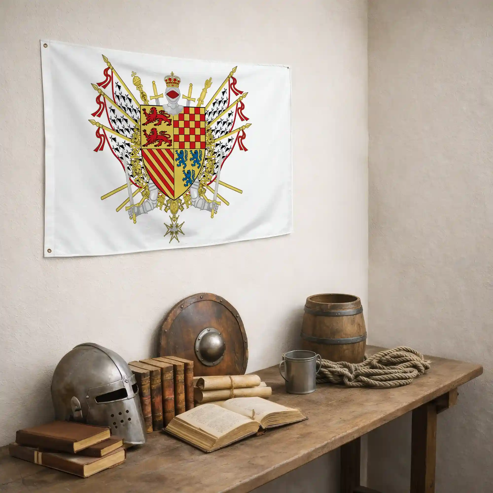Drapeau - Blason de la Corrèze (19) - Image 6
