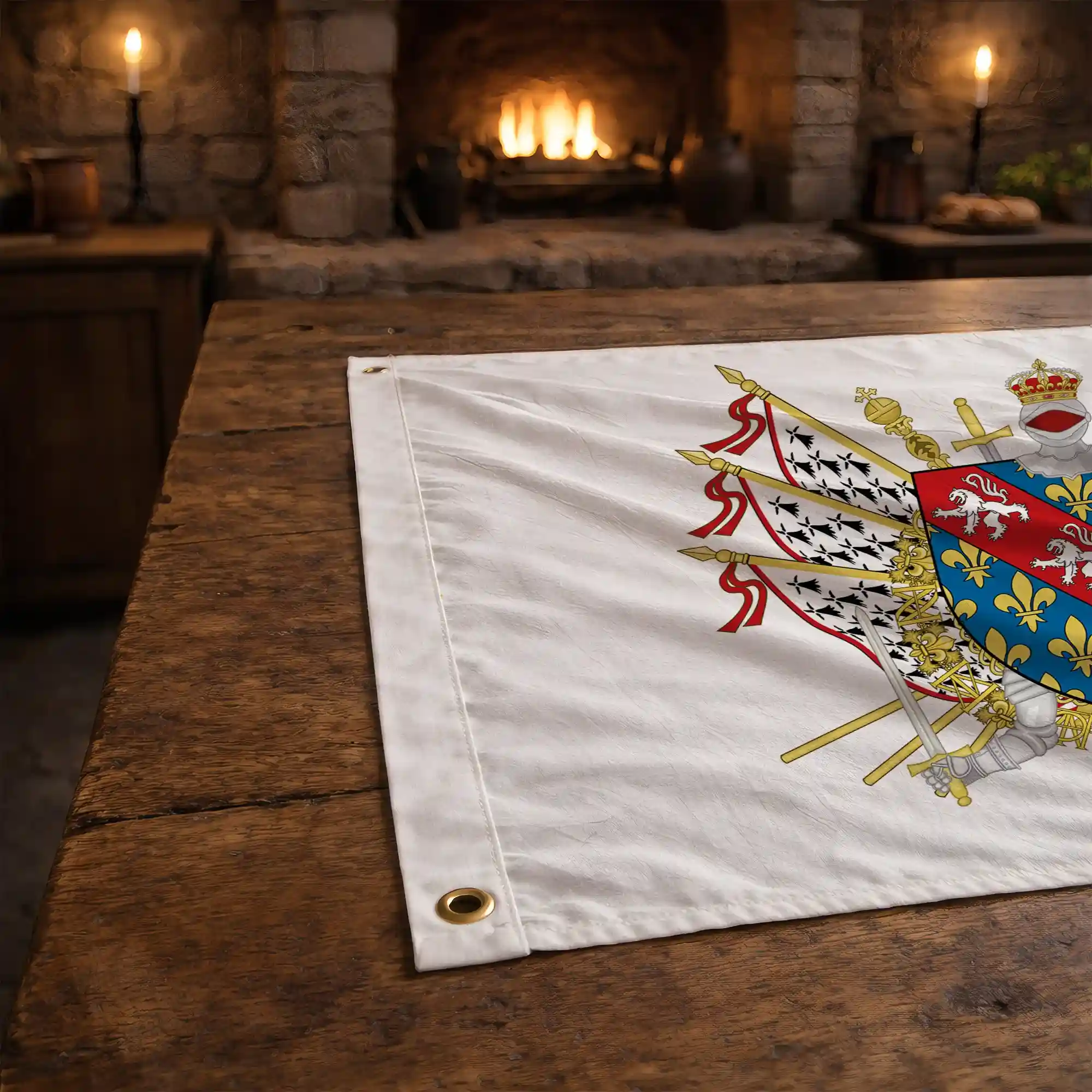 Drapeau - Blason de la Creuse (23) - Image 4