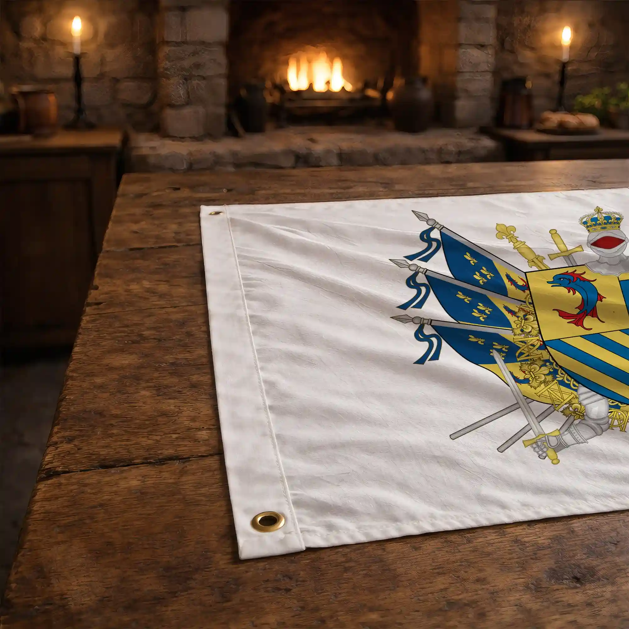 Drapeau - Blason de la Drôme (26) - Image 4