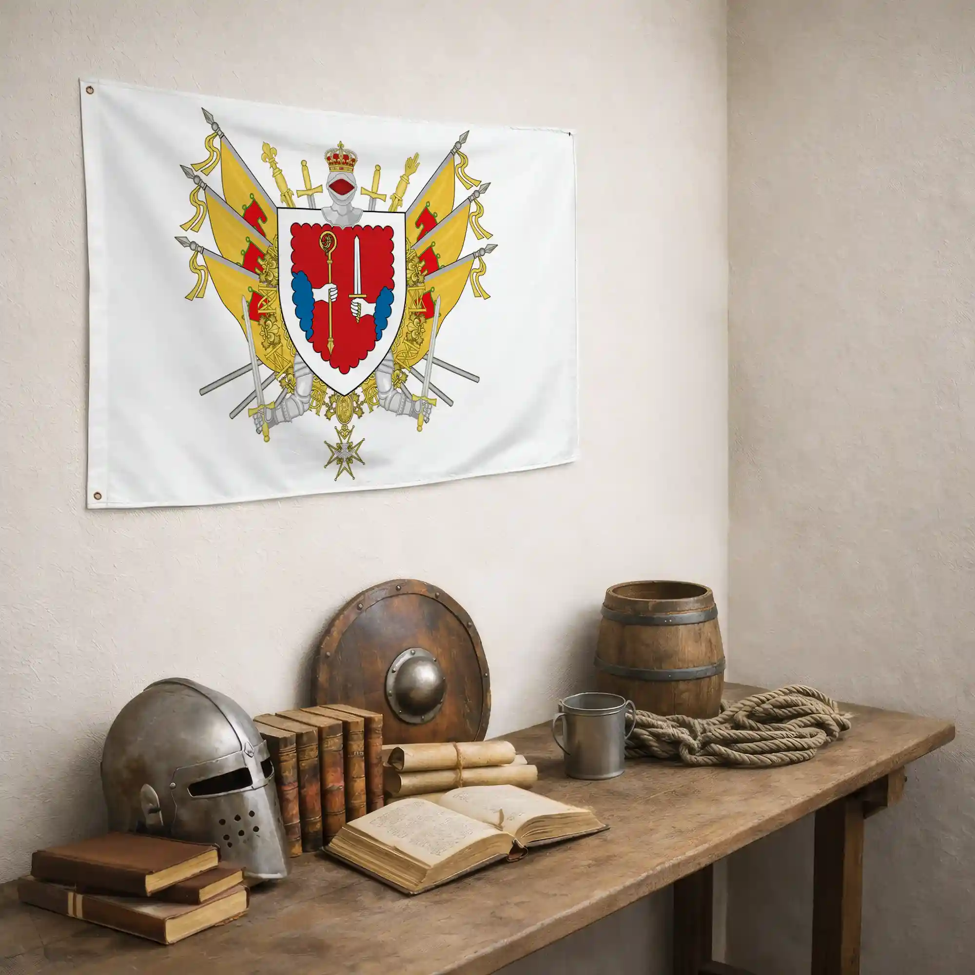 Drapeau - Blason de la Haute-Loire (43) - Image 6