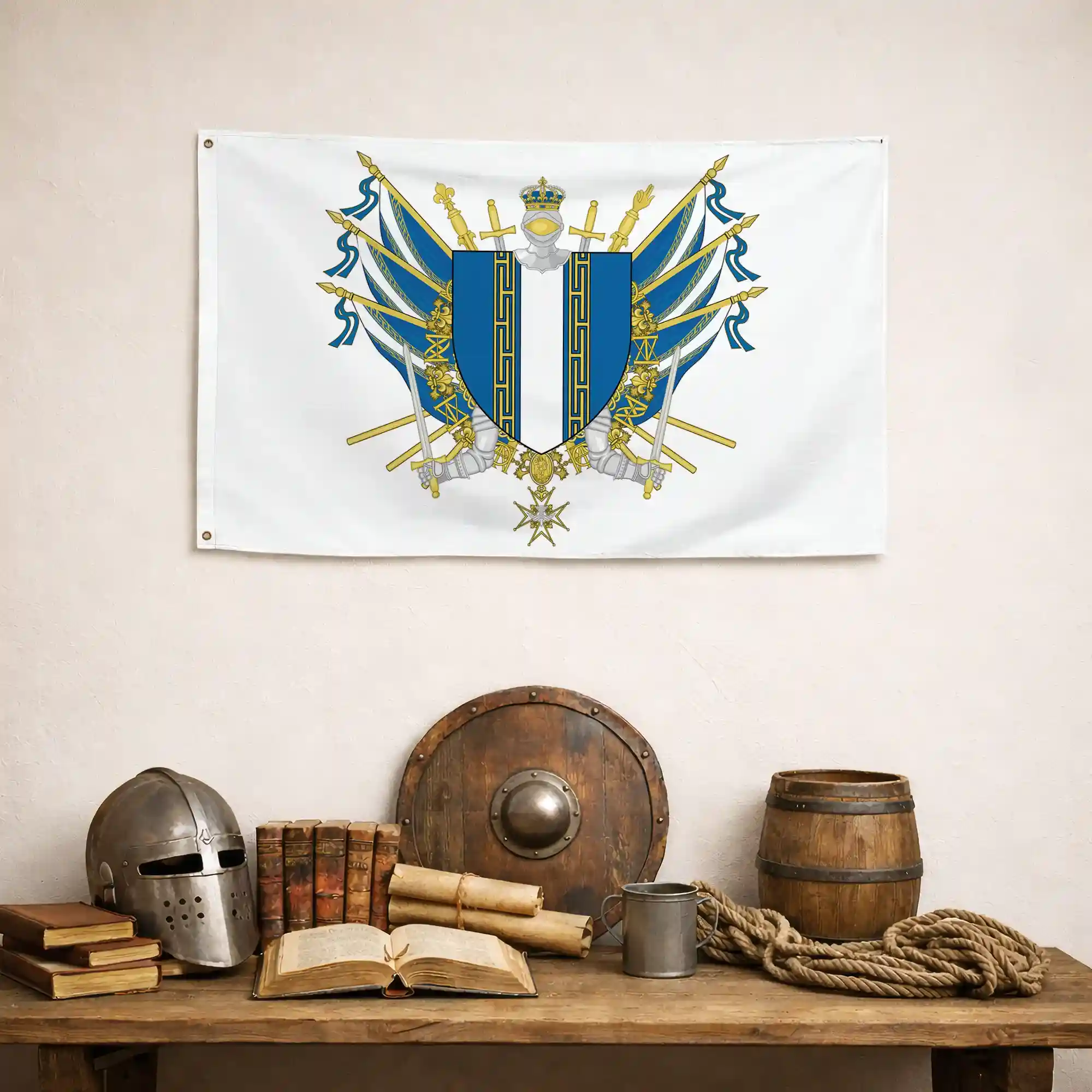 Drapeau - Blason de la Haute-Marne (52) - Image 5