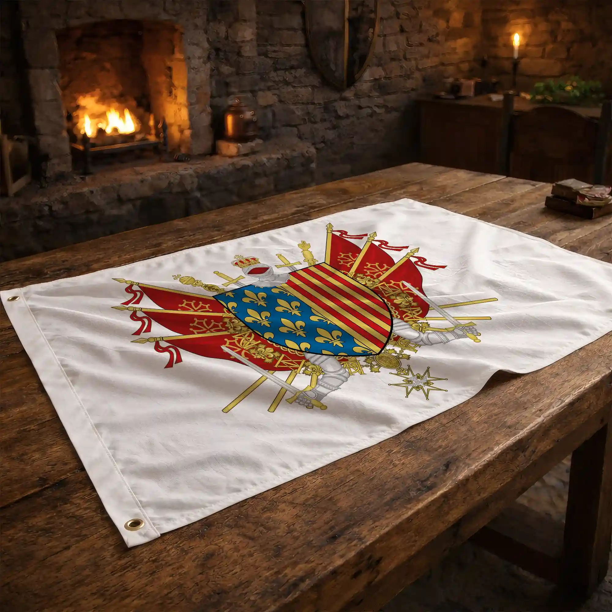 Drapeau - Blason de la Lozère (48) - Image 2