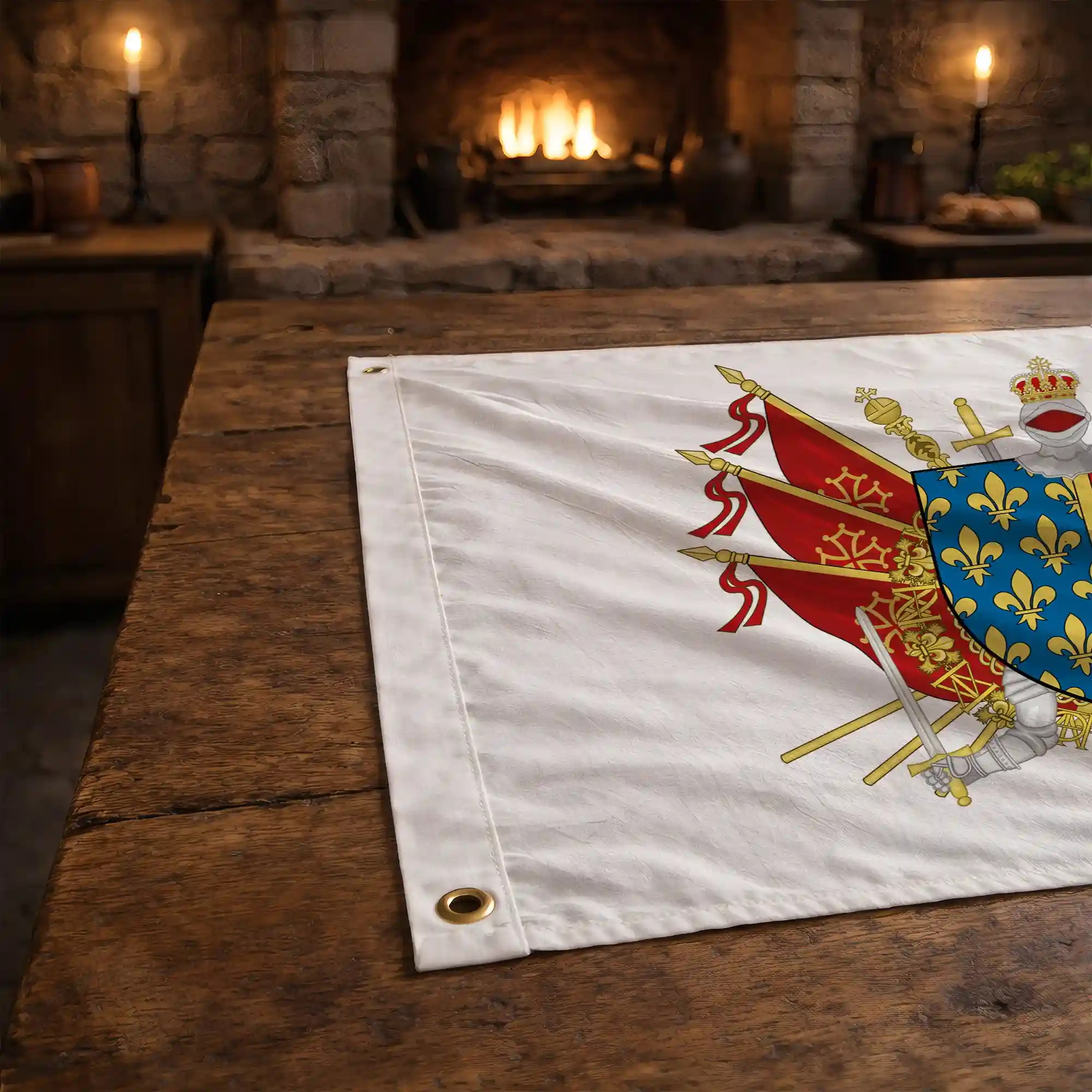 Drapeau - Blason de la Lozère (48) - Image 4