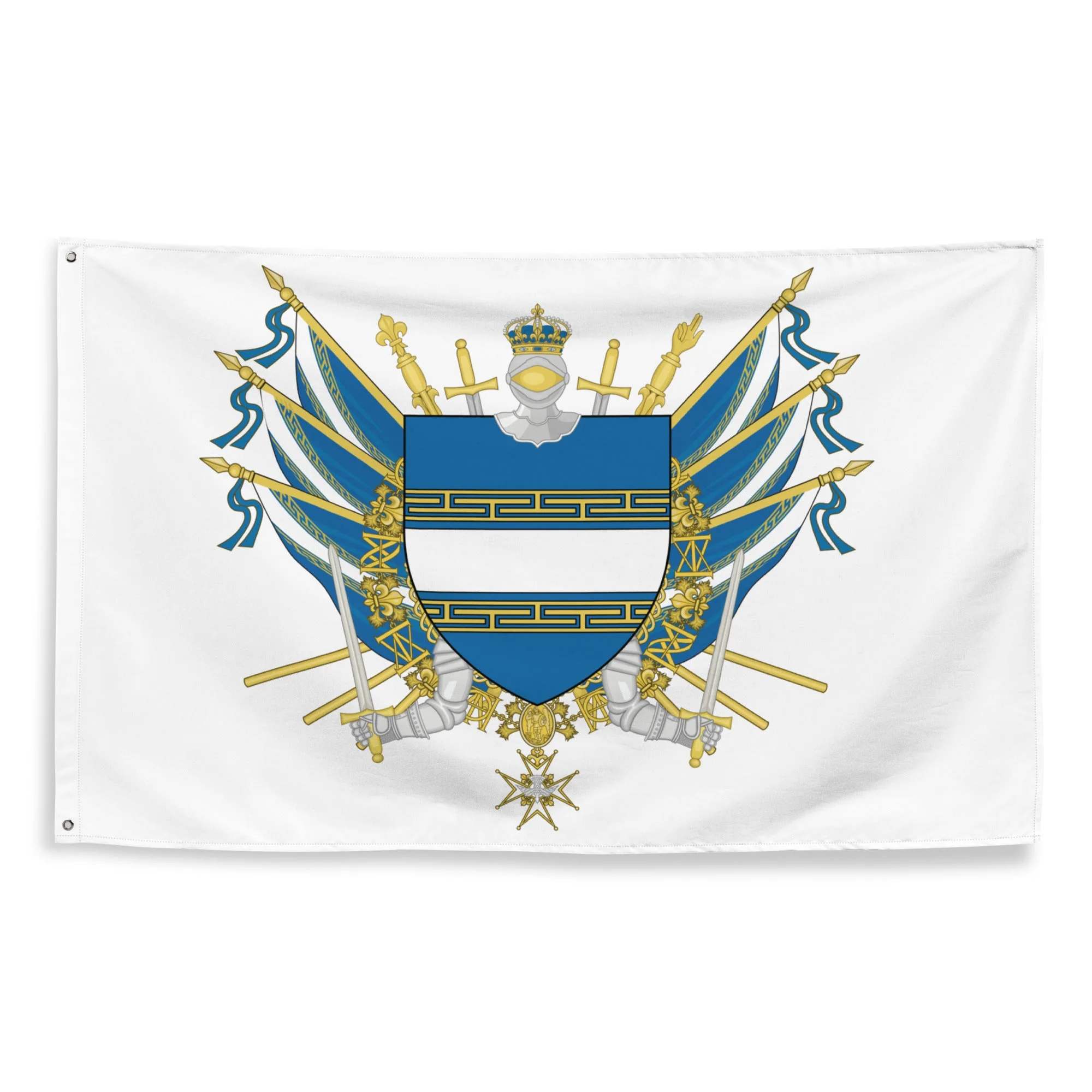 Drapeau - Blason de la Marne (51)