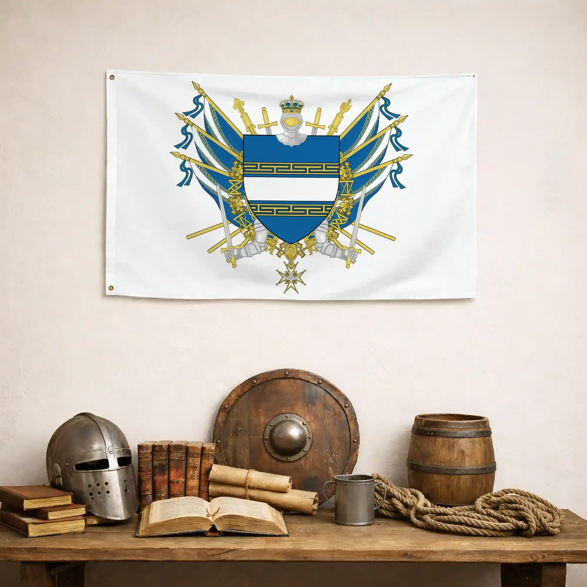 Drapeau - Blason de la Marne (51) - Image 5