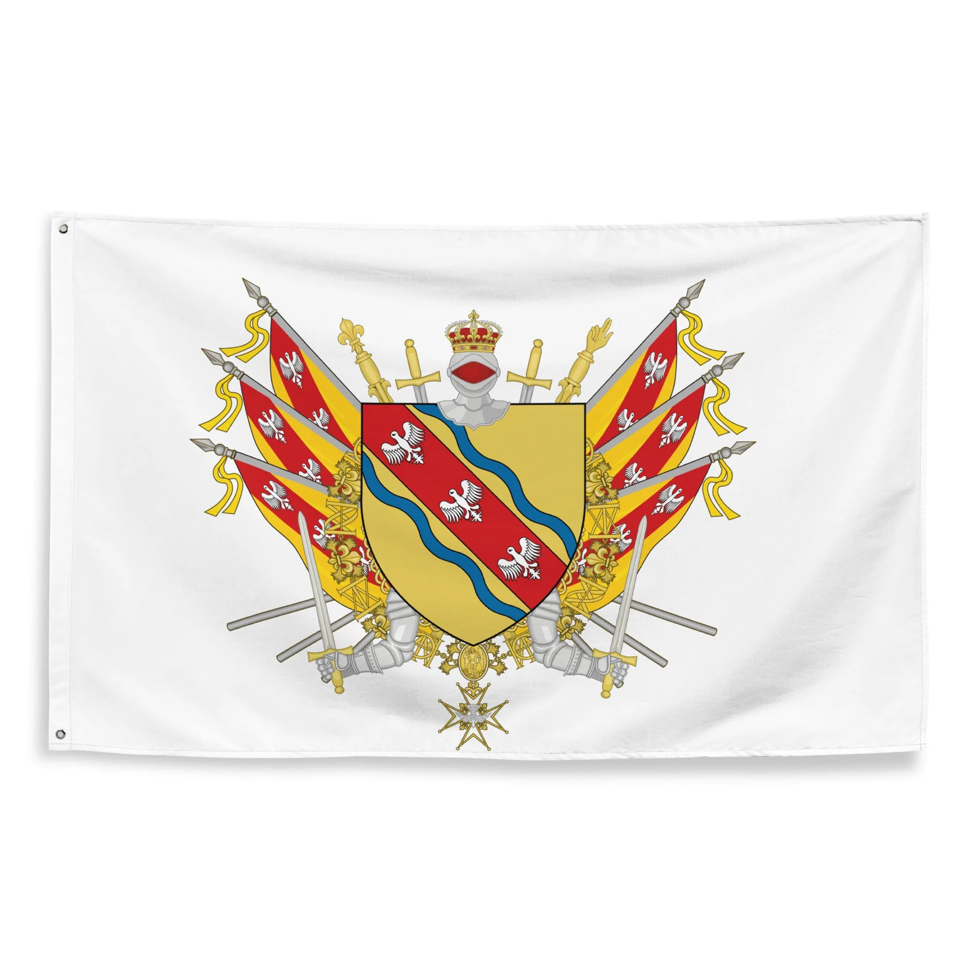 Drapeau - Blason de la Meurthe-et-Moselle (54)