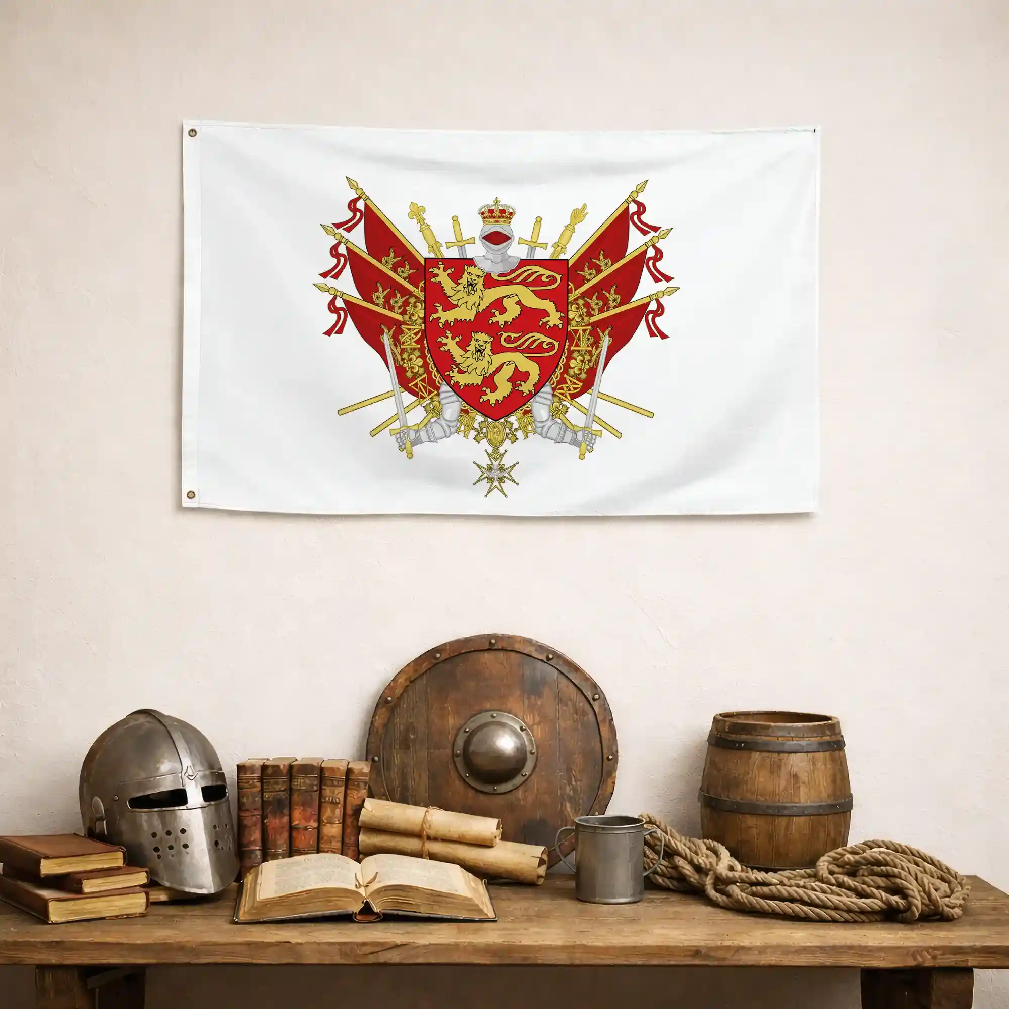 Drapeau - Blason de la Normandie - Image 4