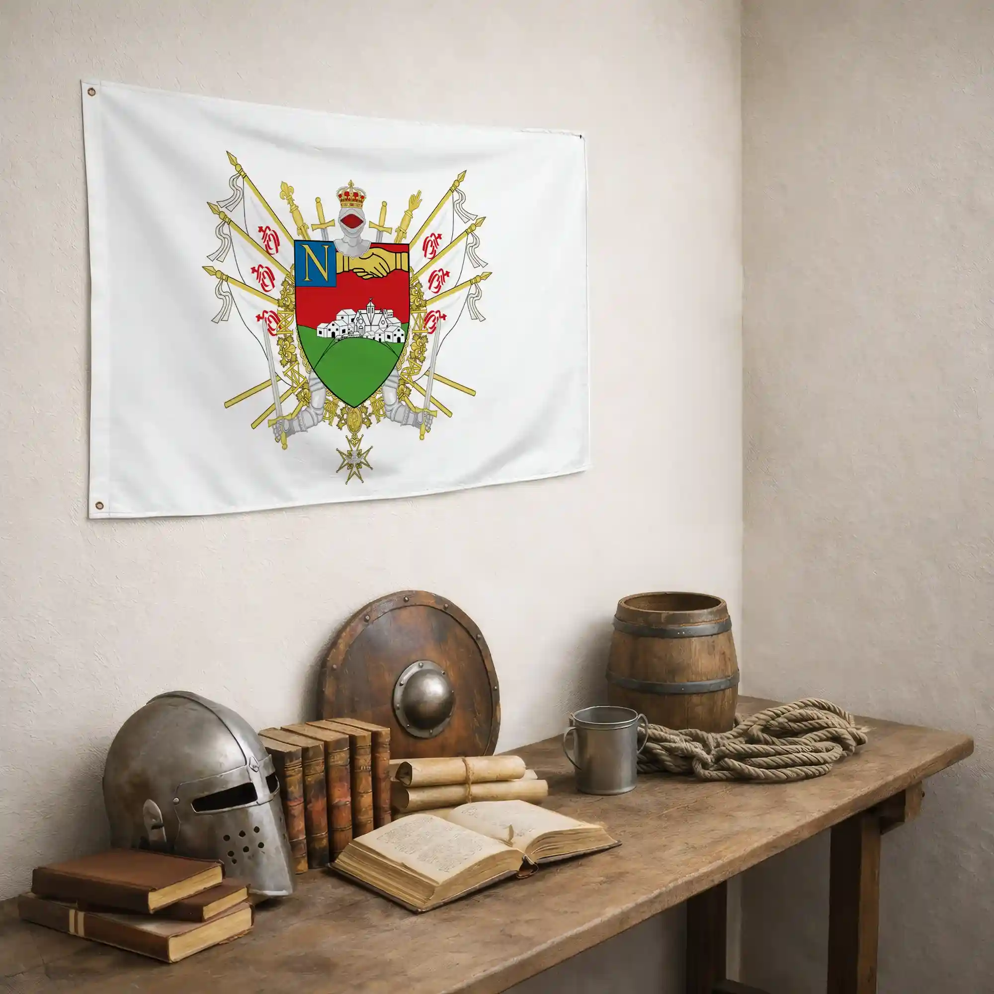 Drapeau - Blason de La-Roche-sur-Yon - Image 5