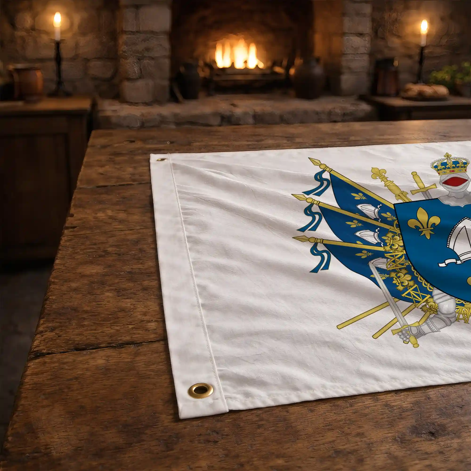 Drapeau - Blason de la Saintonge - Image 4