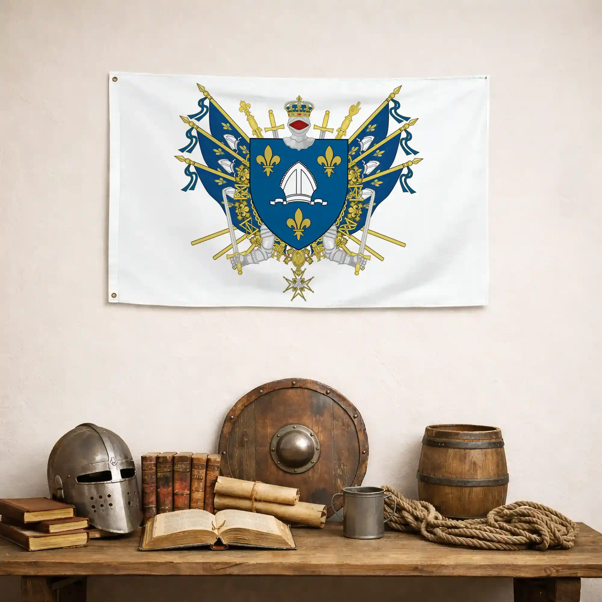 Drapeau - Blason de la Saintonge - Image 5