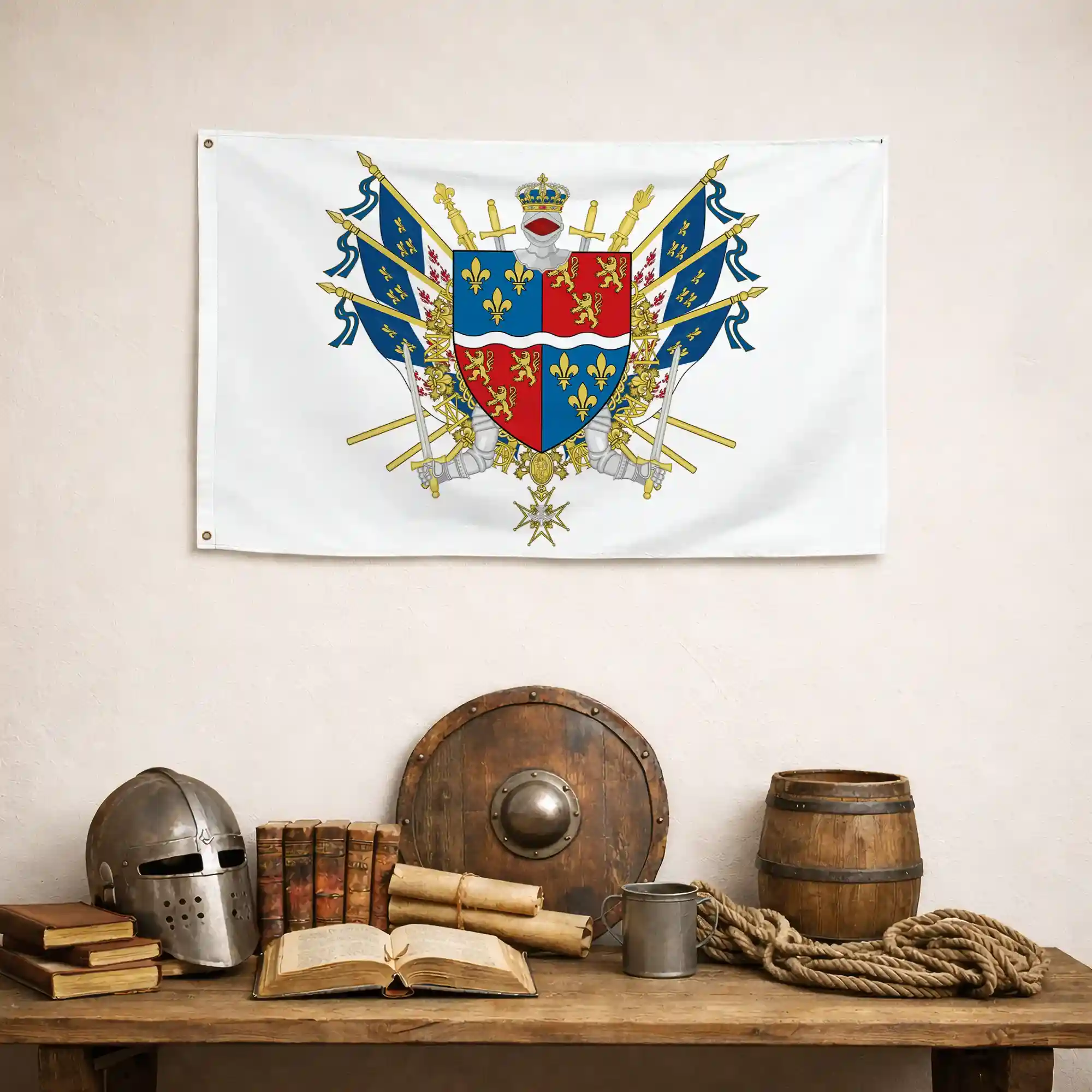 Drapeau - Blason de la Somme (80) - Image 5