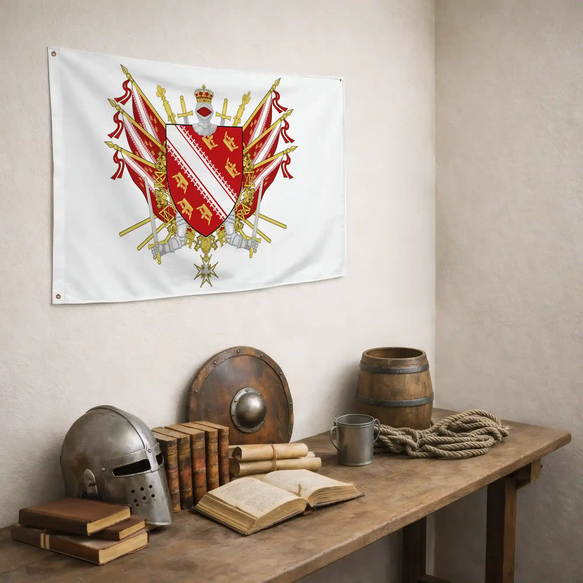 Drapeau - Blason de l'Alsace - Image 6