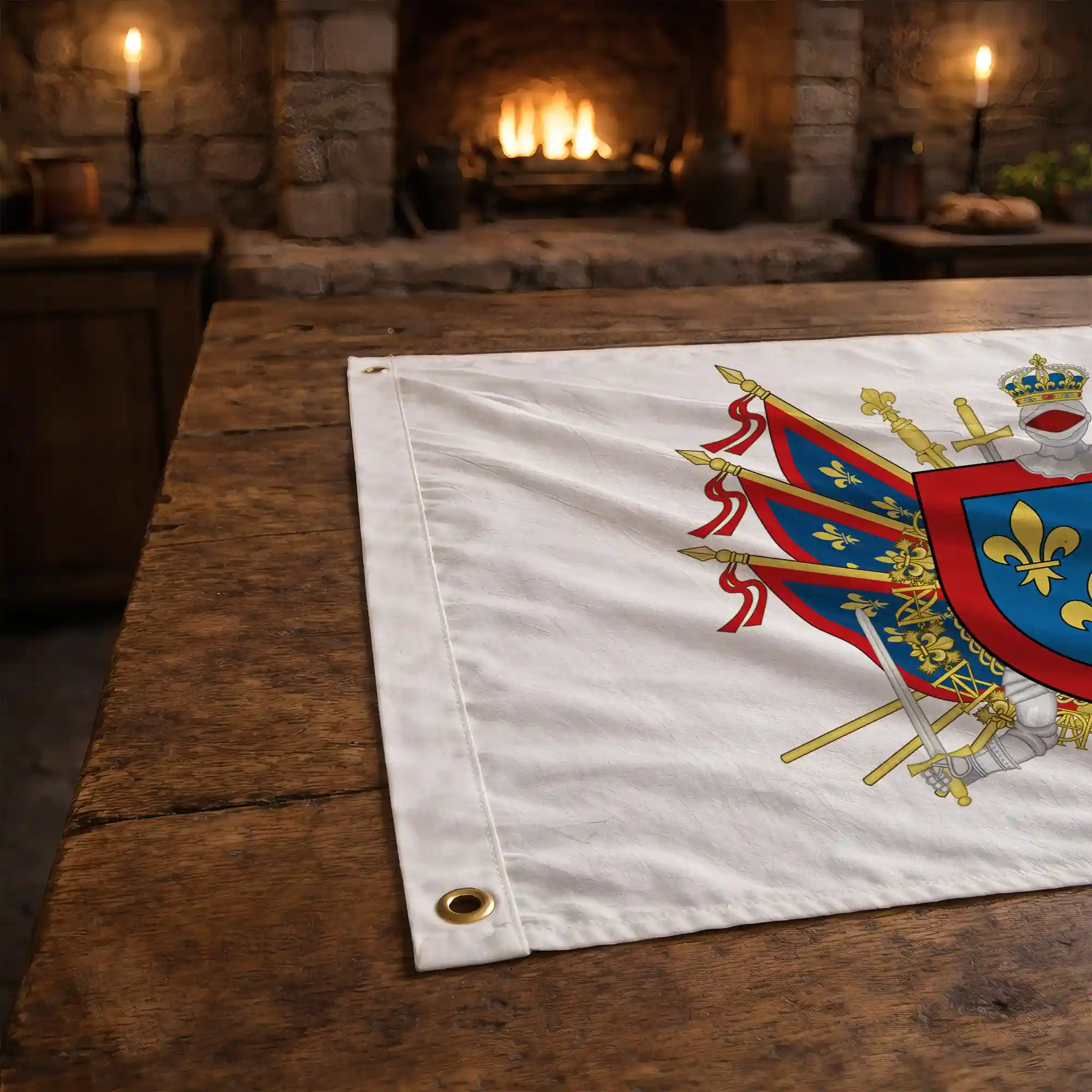 Drapeau - Blason de l'Anjou - Image 4